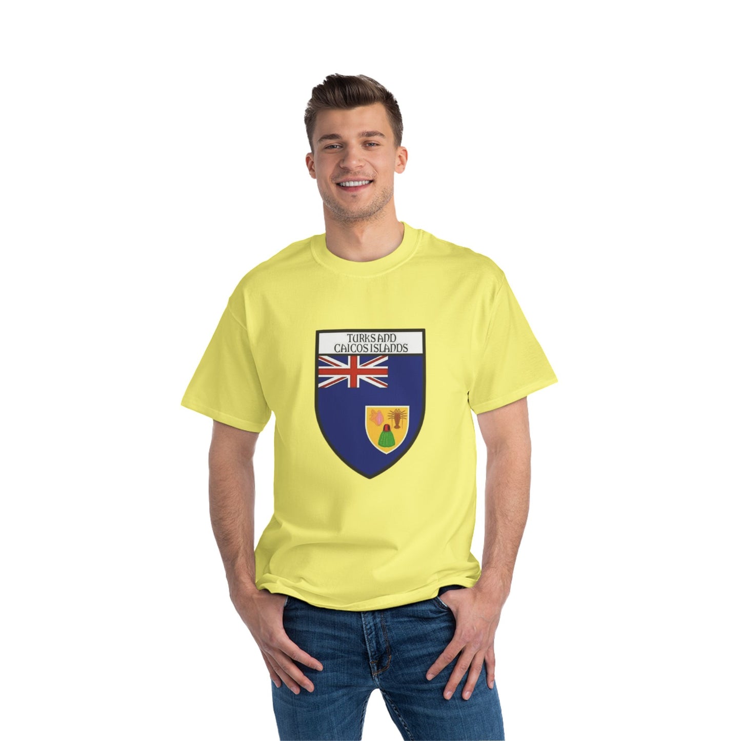 Turks and Caicos Islands flag Short-Sleeve T-Shirt