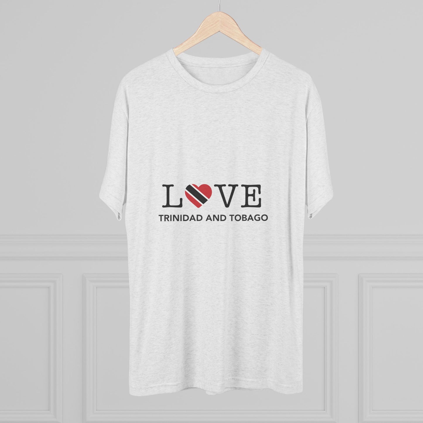 Trinidad and Tobago Heart Shaped Flag T-Shirt