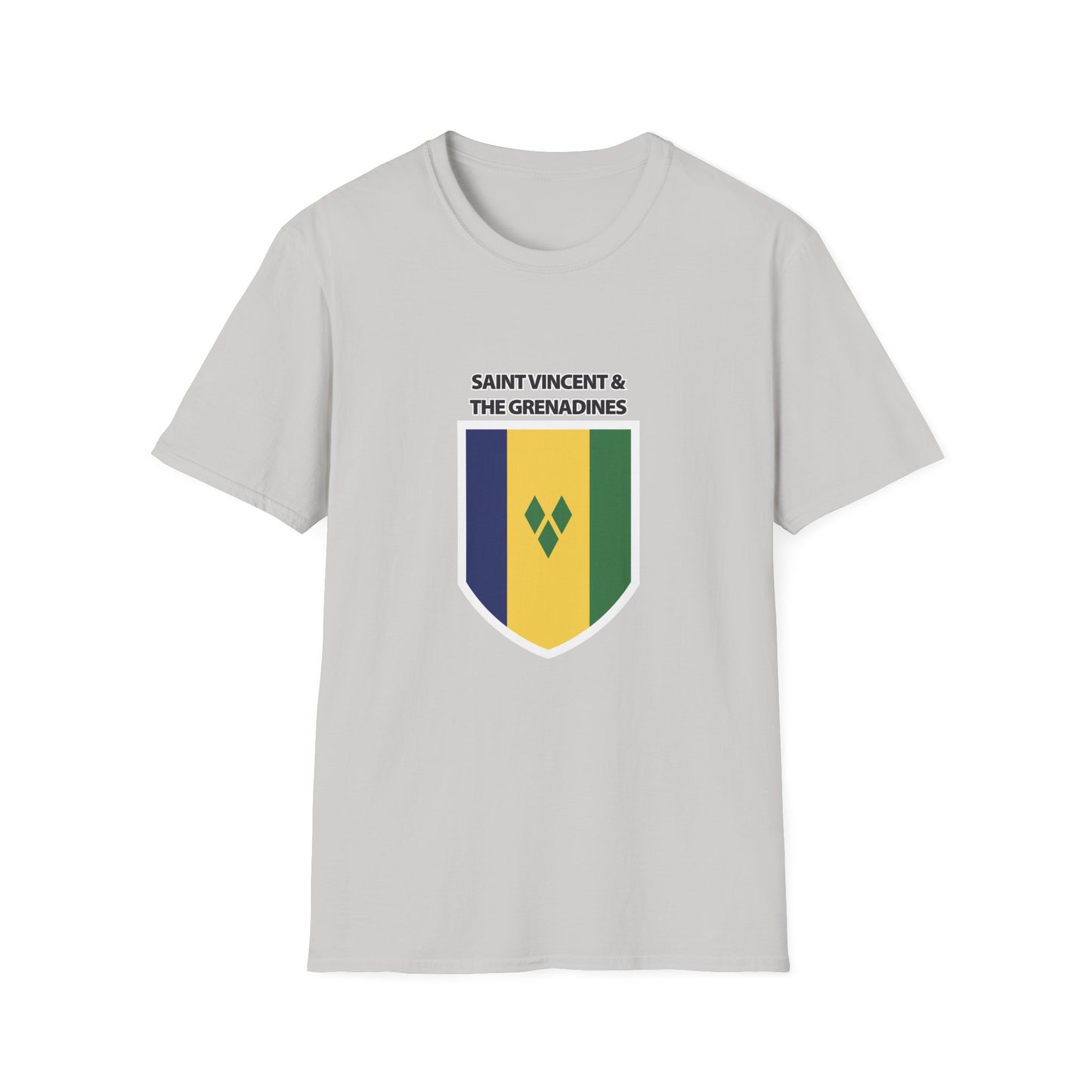 Saint Vincent and the Grenadines Flag Unisex Softstyle T-Shirt