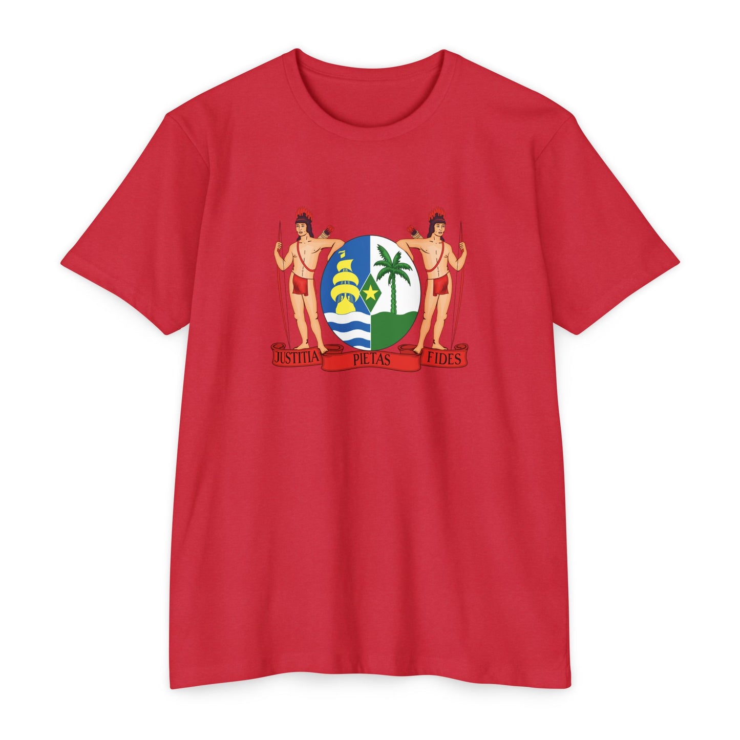 Suriname Coat of Arm Unisex CVC Jersey T-shirt