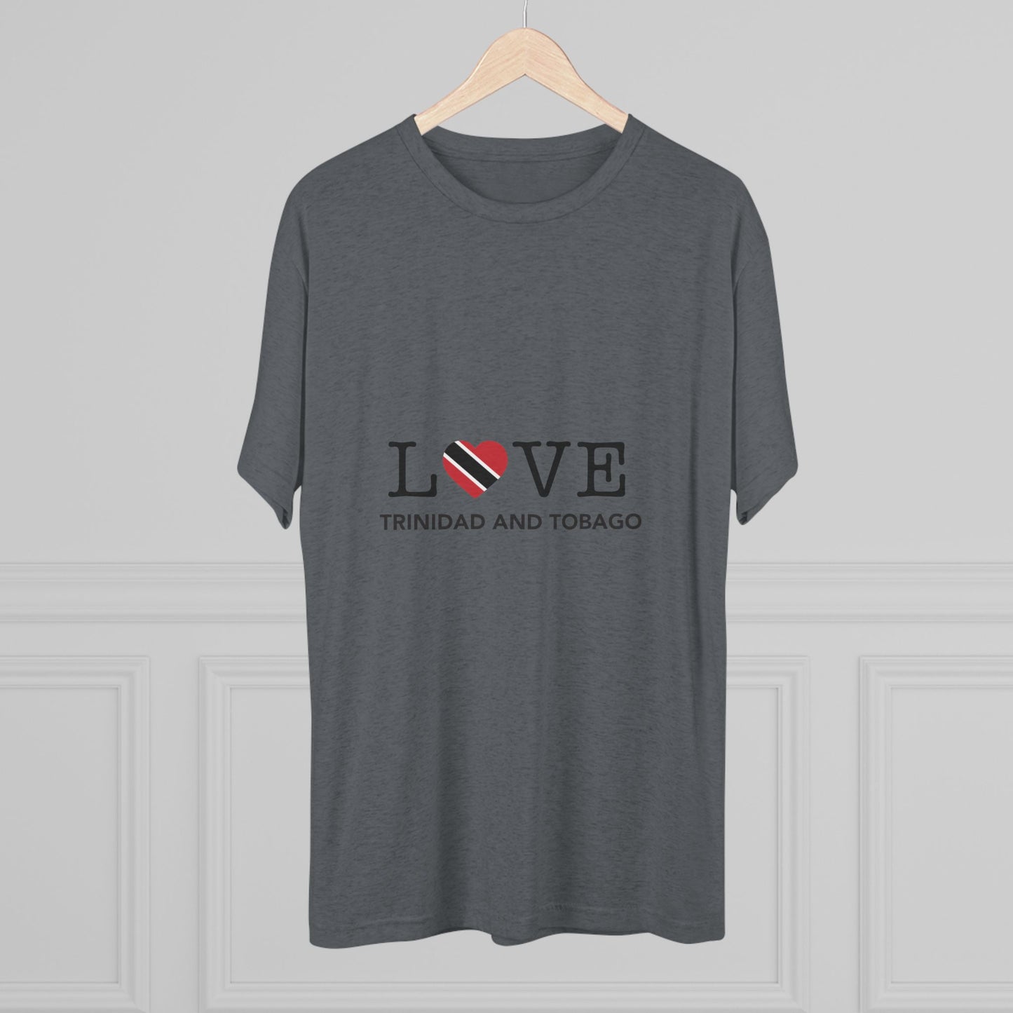 Trinidad and Tobago Heart Shaped Flag T-Shirt