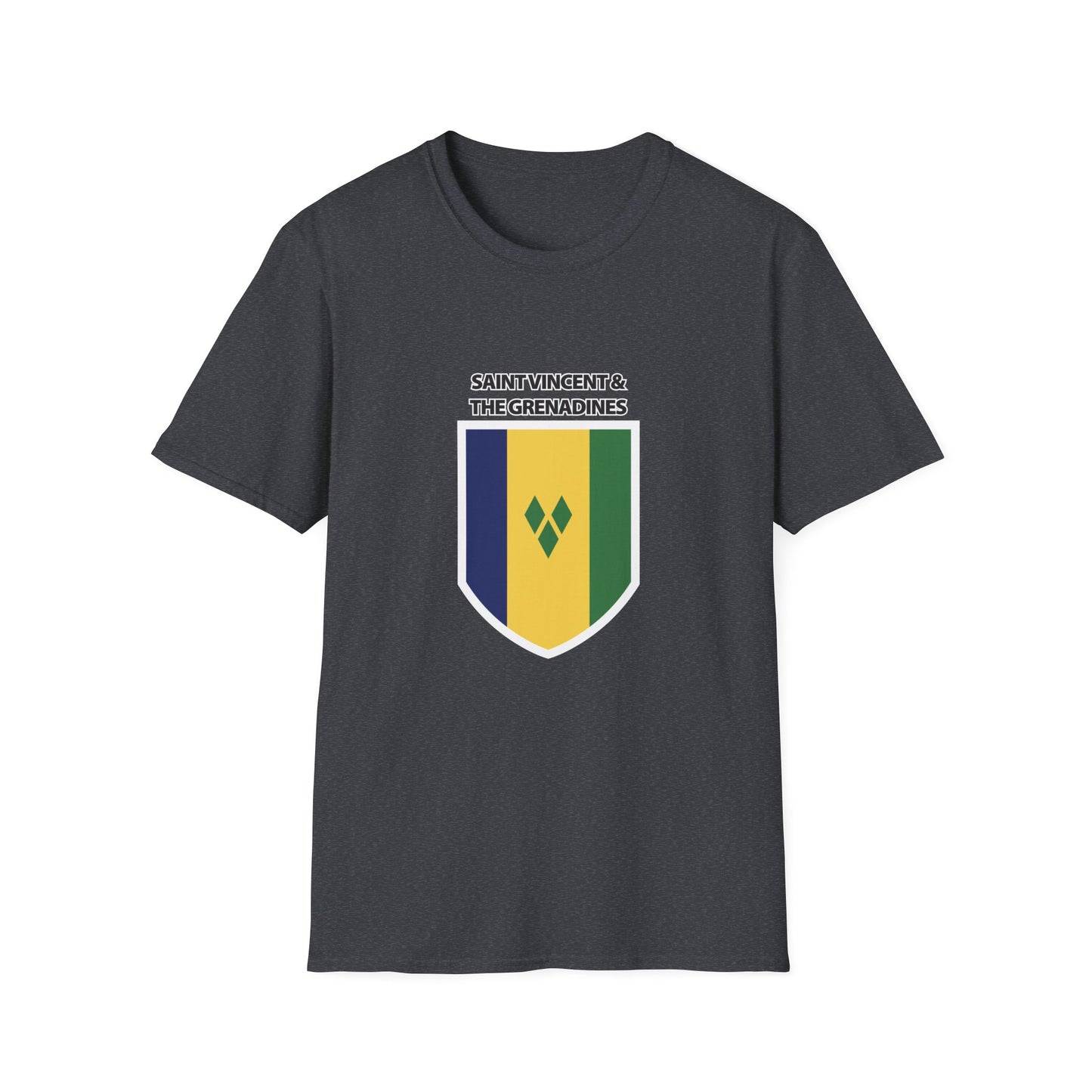 Saint Vincent and the Grenadines Flag Unisex Softstyle T-Shirt