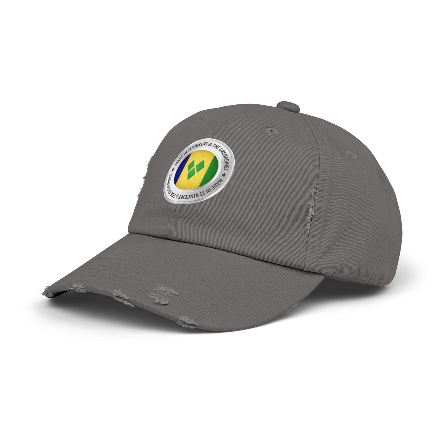 Saint Vincent and the Grenadines Unisex Distressed Cap