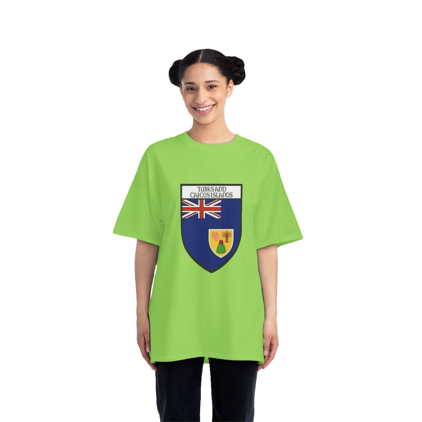 Turks and Caicos Islands flag Short-Sleeve T-Shirt