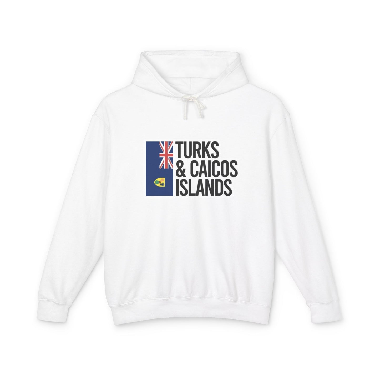 Turks and Caicos Islands Flag Hooded Sweatshirt