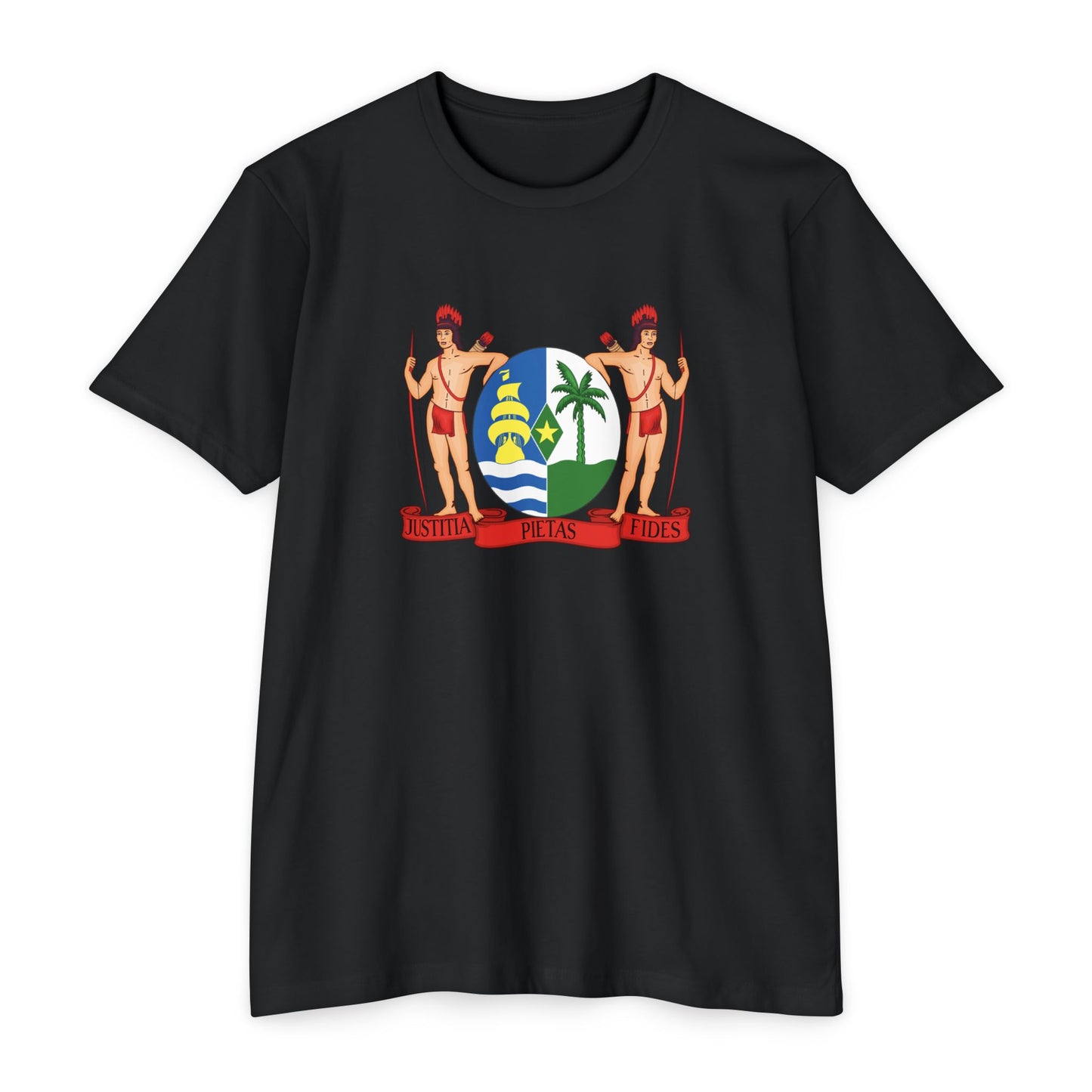 Suriname Coat of Arm Unisex CVC Jersey T-shirt