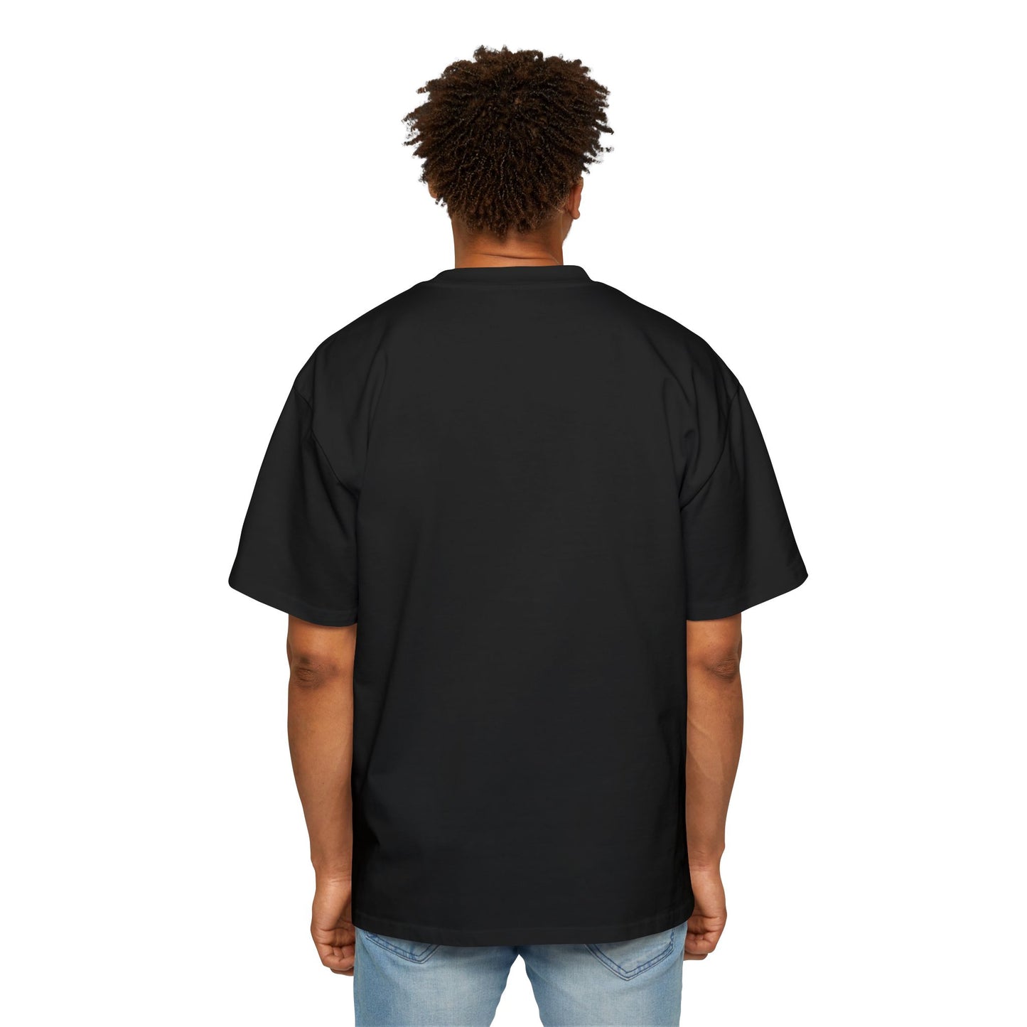 Saint Kitts and Nevis Map Men's Heavy Oversized Tee