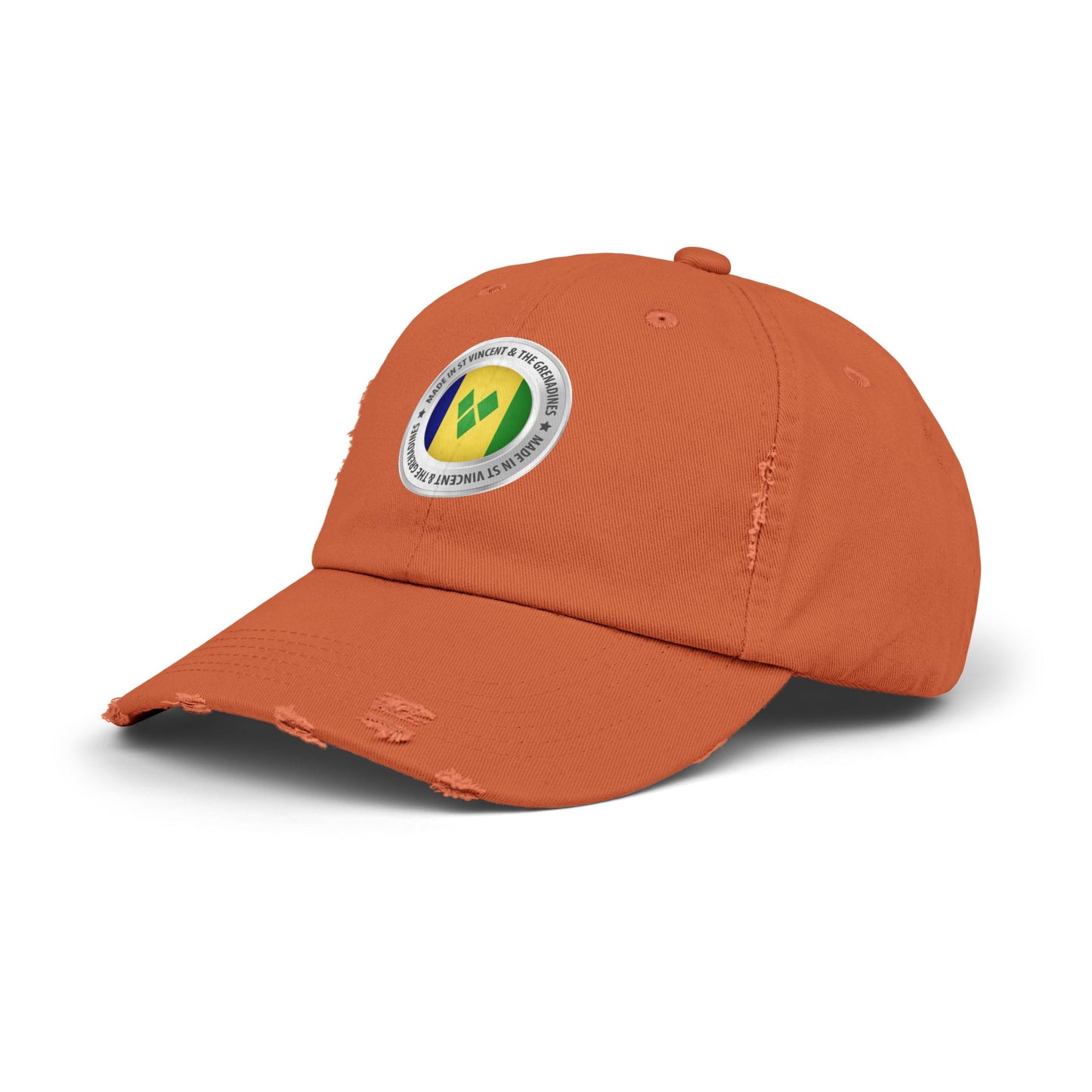 Saint Vincent and the Grenadines Unisex Distressed Cap
