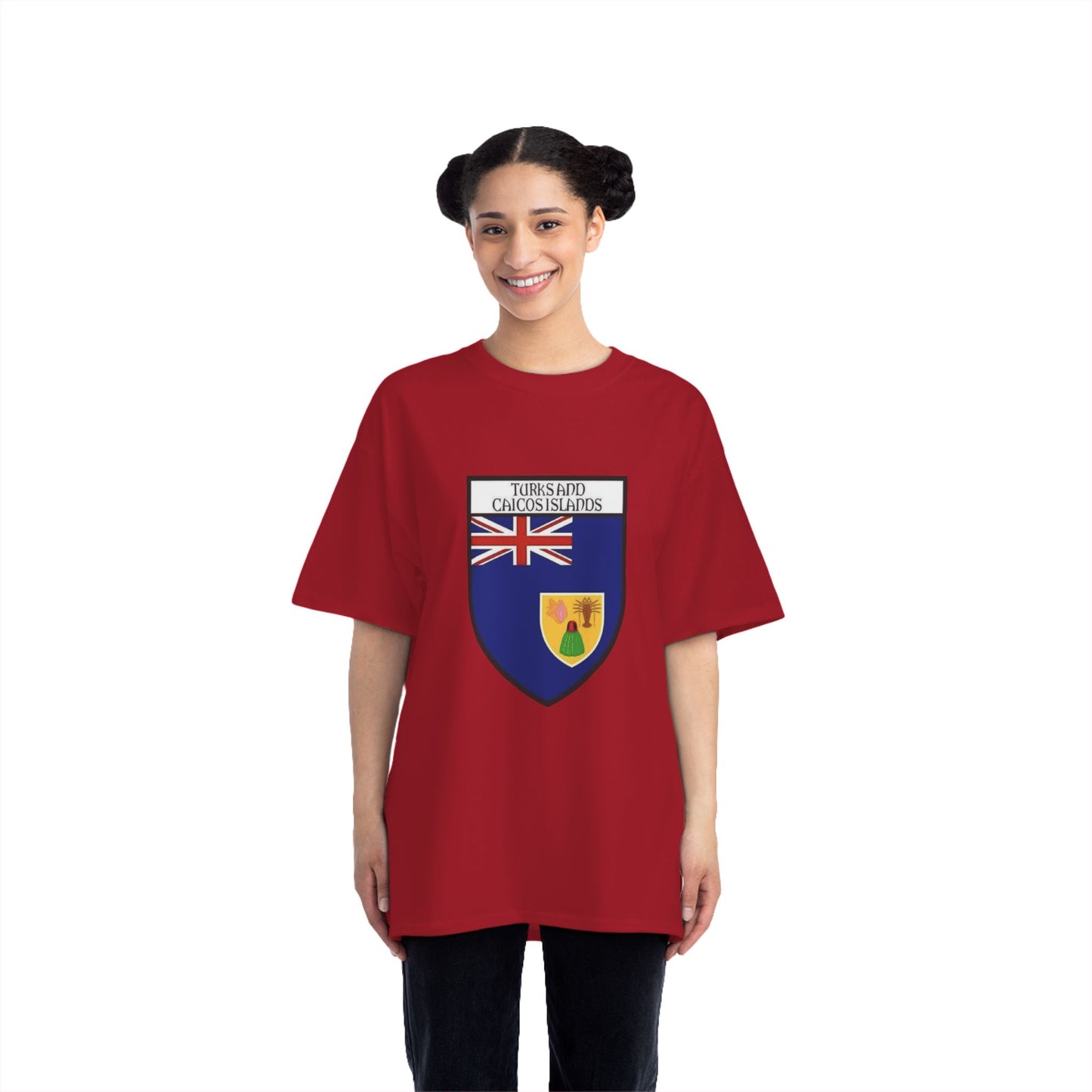 Turks and Caicos Islands flag Short-Sleeve T-Shirt