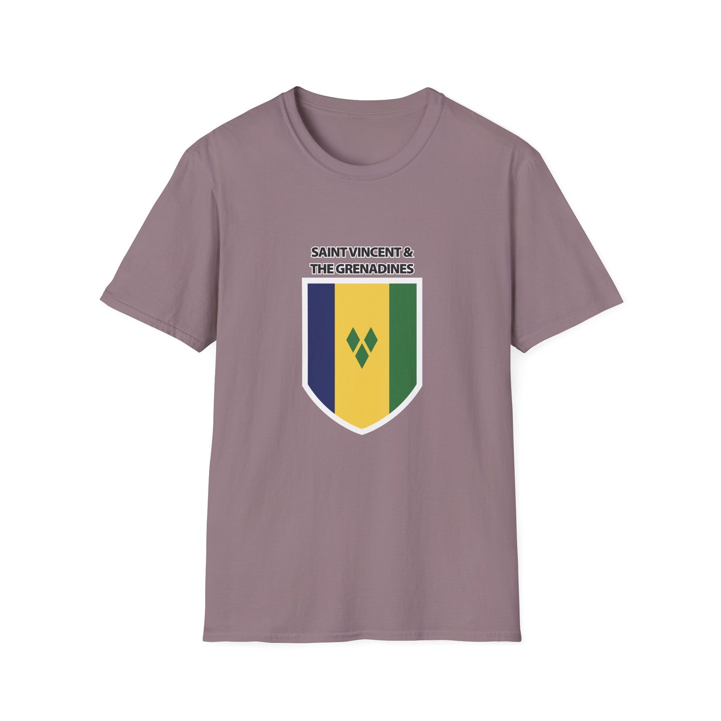 Saint Vincent and the Grenadines Flag Unisex Softstyle T-Shirt