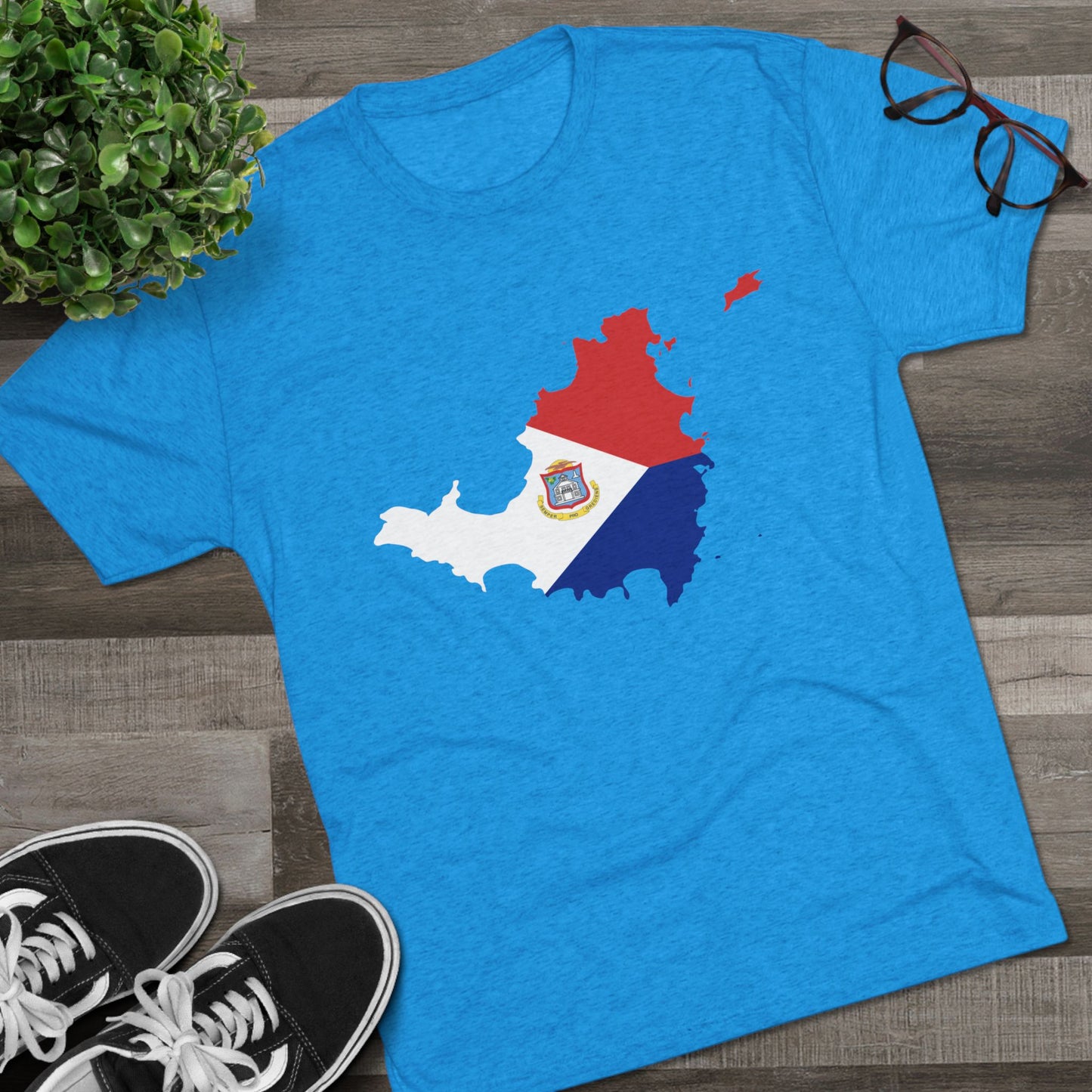 Sint Maarten Tri-Blend Crew T- shirt