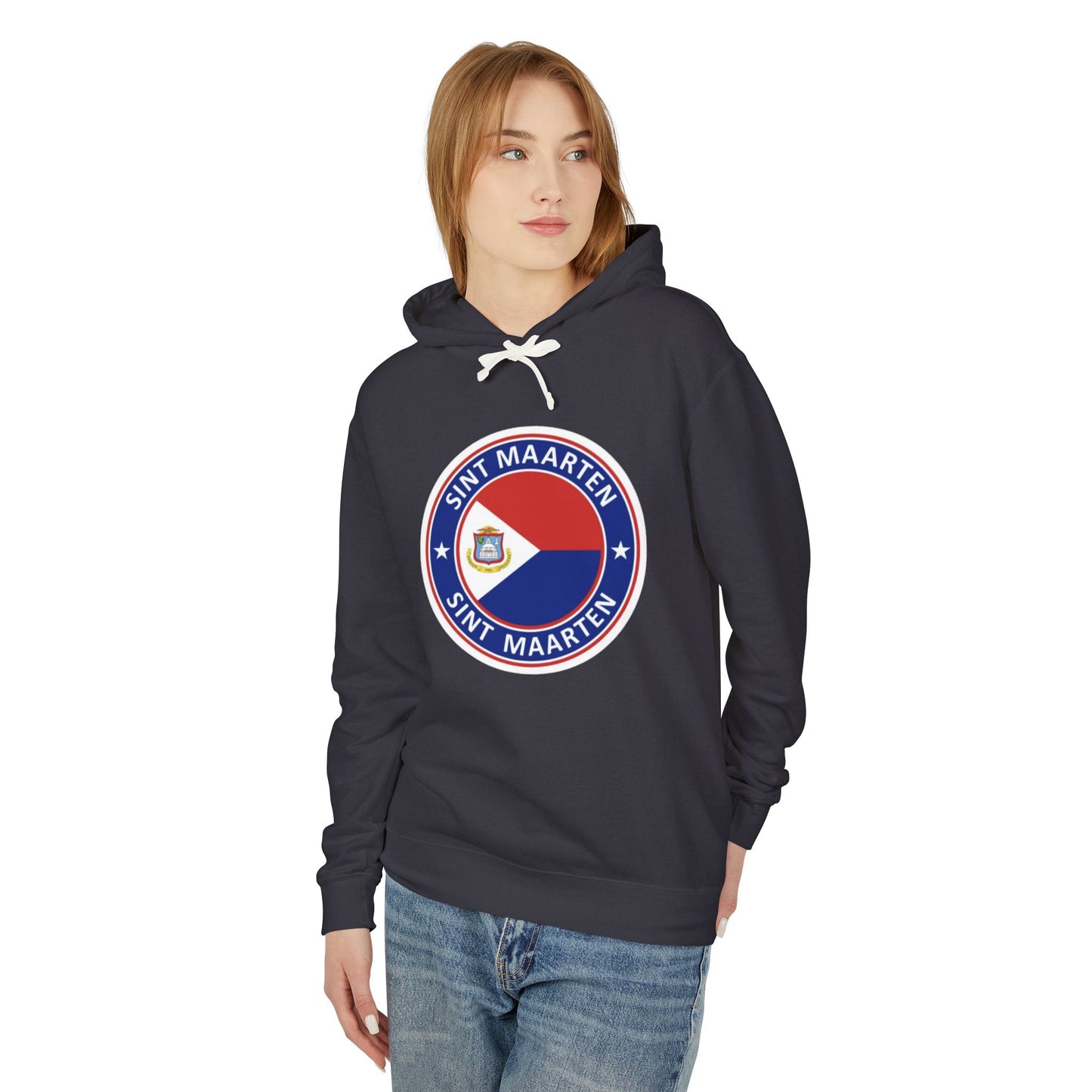 Sint Maarten Unisex Lightweight Hooded Sweatshirt
