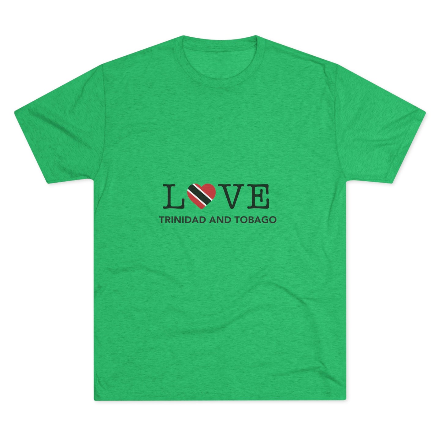 Trinidad and Tobago Heart Shaped Flag T-Shirt