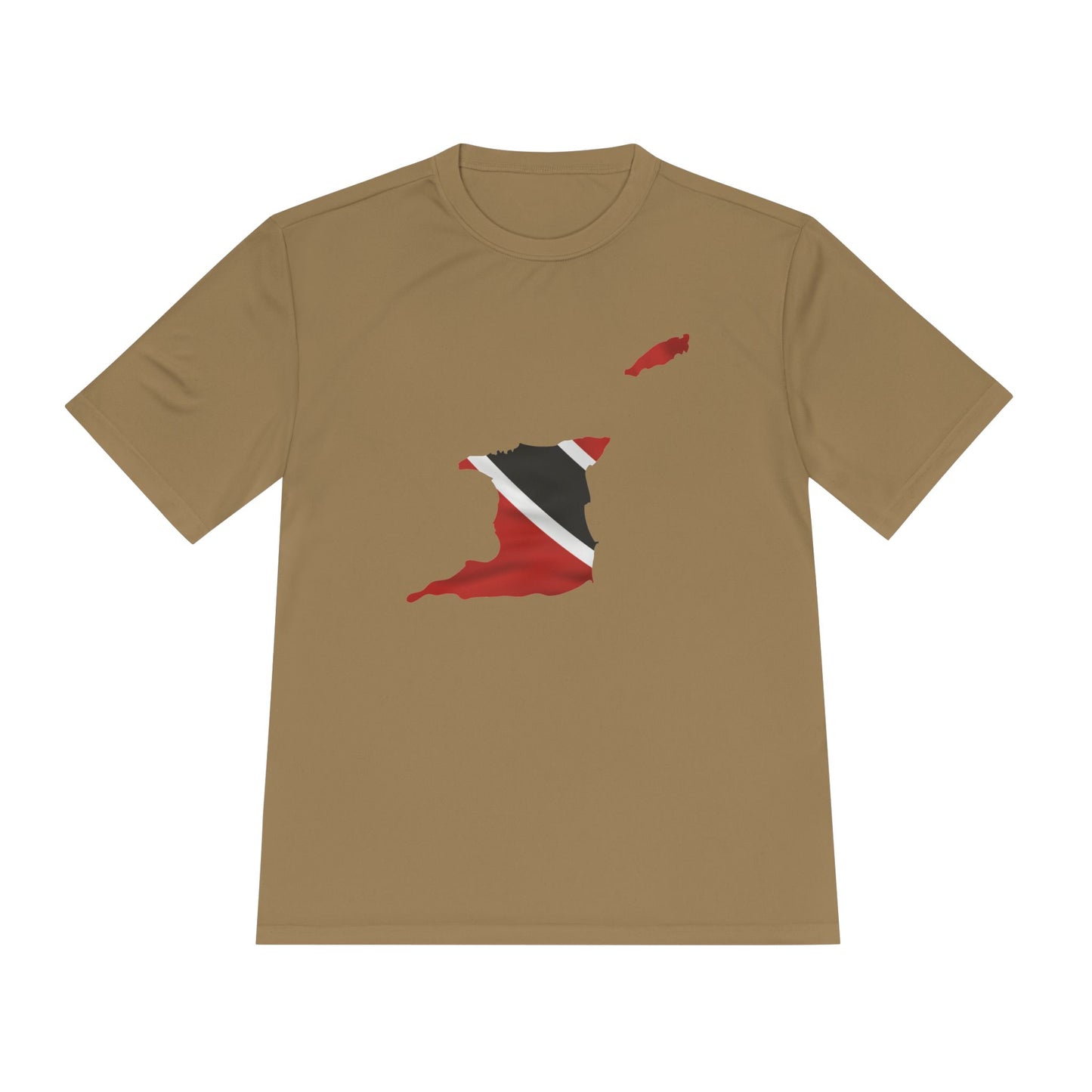 Trinidad and Tobago Map Unisex Moisture T-Shirt
