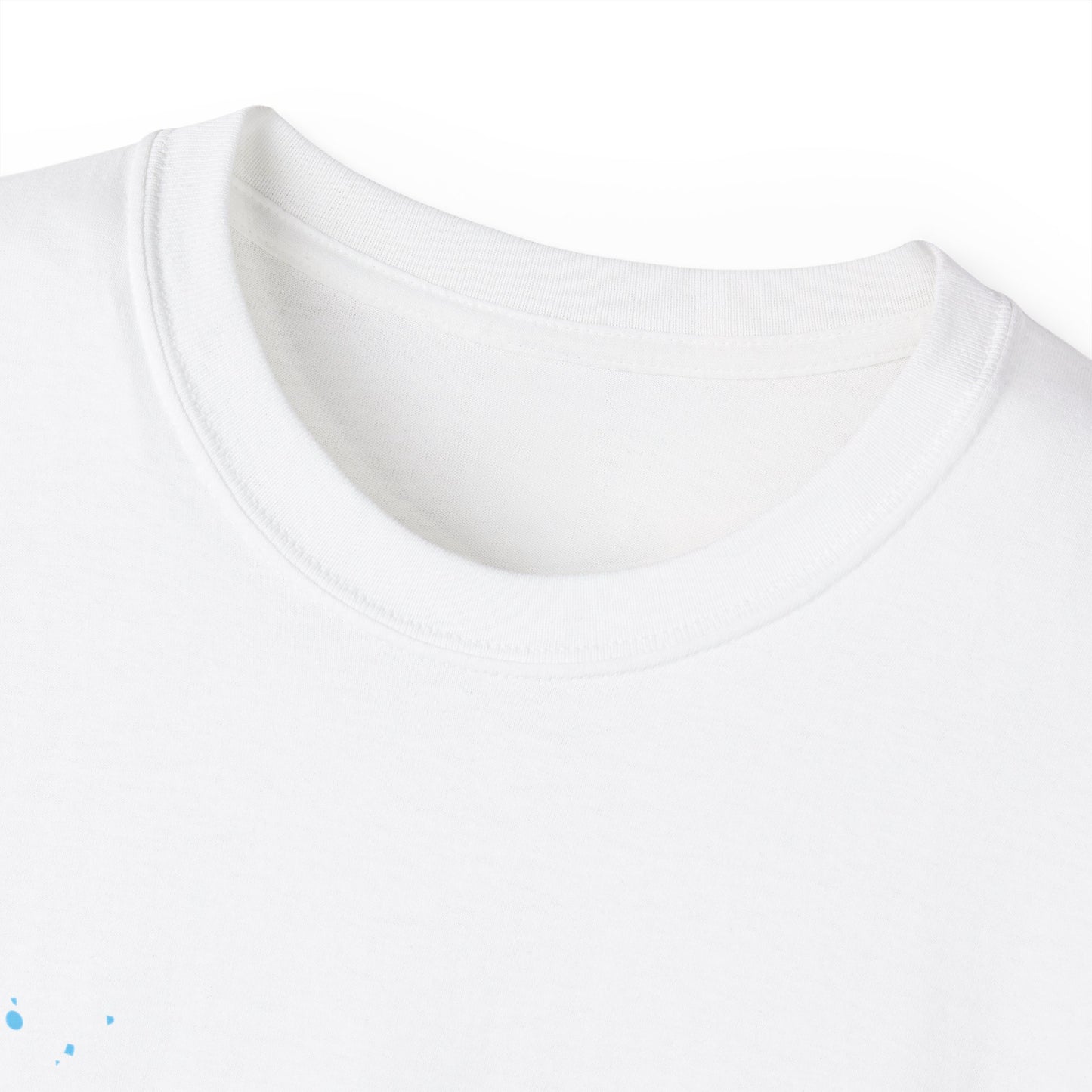 Heart Shape Saint Lucia Flag Cotton T-Shirt