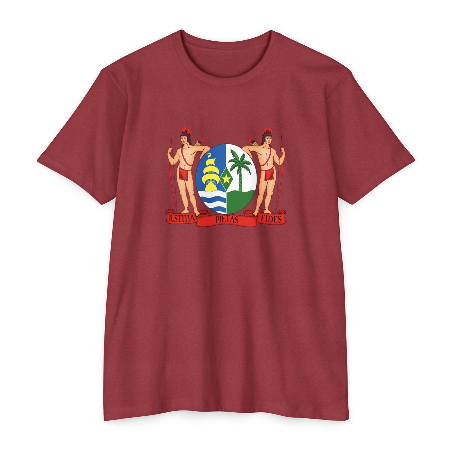 Suriname Coat of Arm Unisex CVC Jersey T-shirt