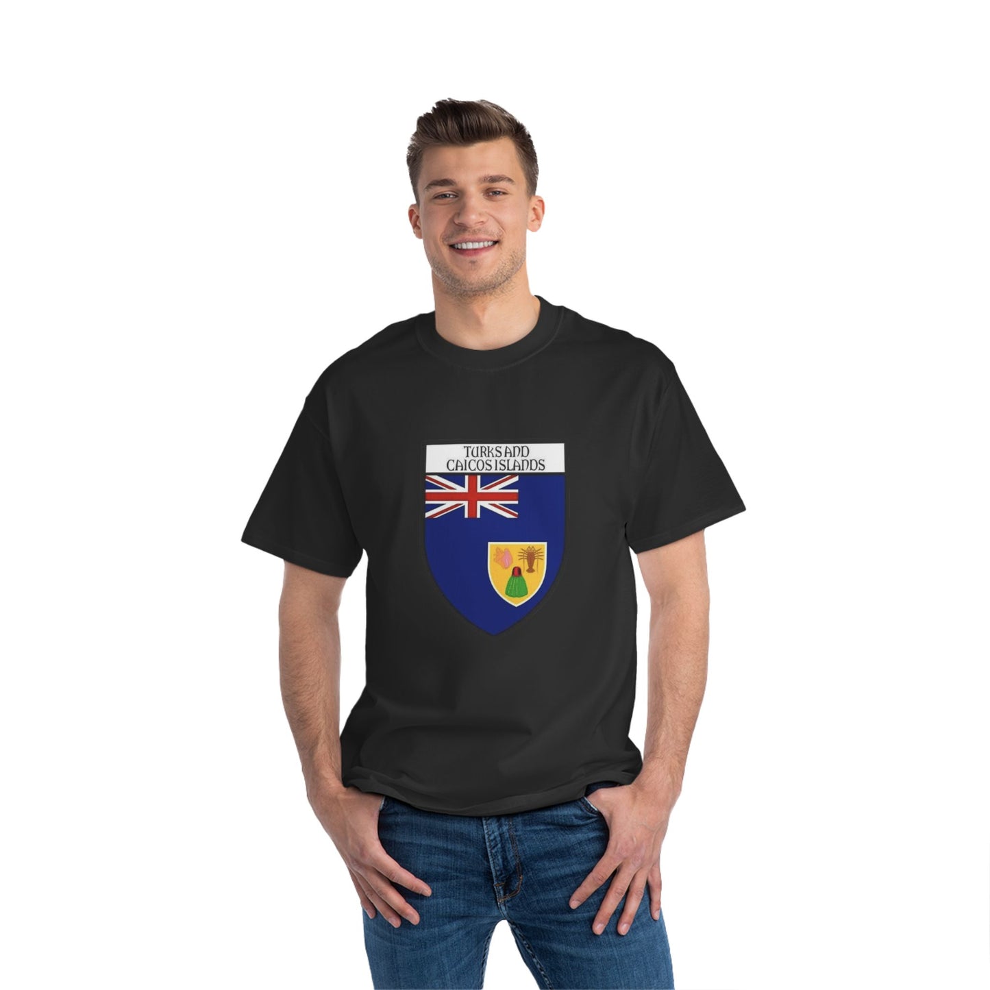 Turks and Caicos Islands flag Short-Sleeve T-Shirt