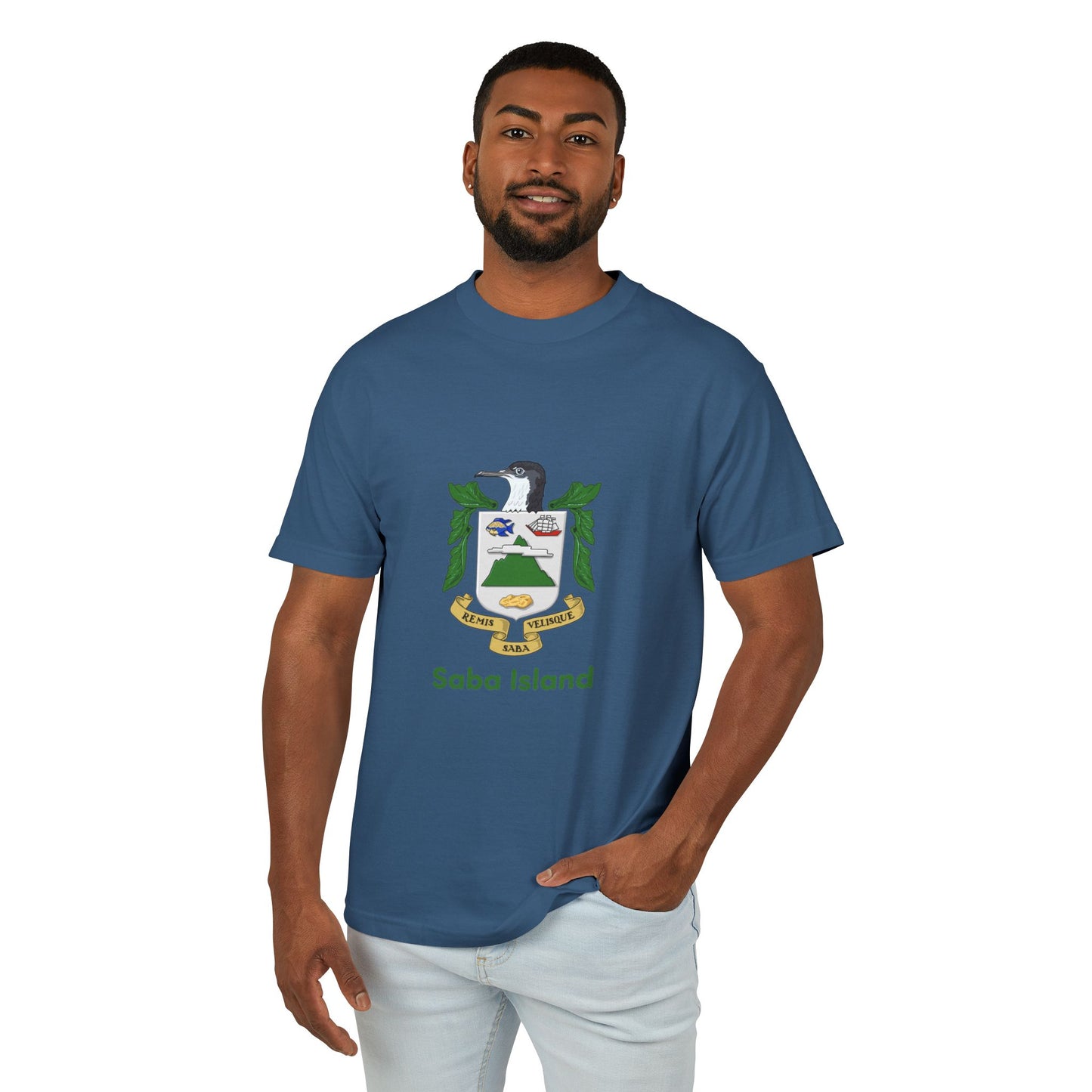 Saba Island Coat of Arm T-shirt