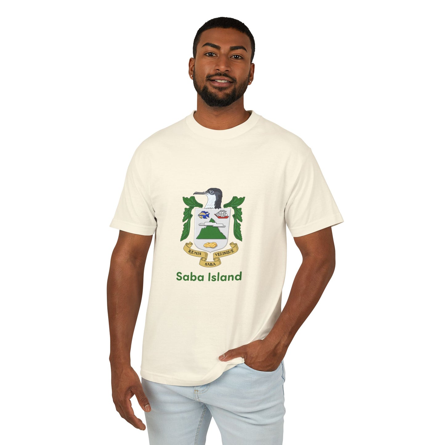 Saba Island Coat of Arm T-shirt