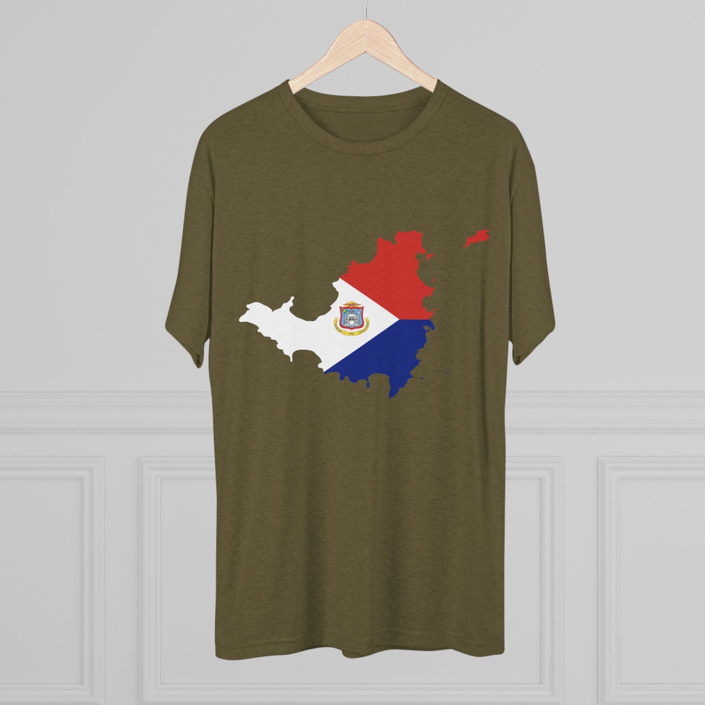 Sint Maarten Tri-Blend Crew T- shirt