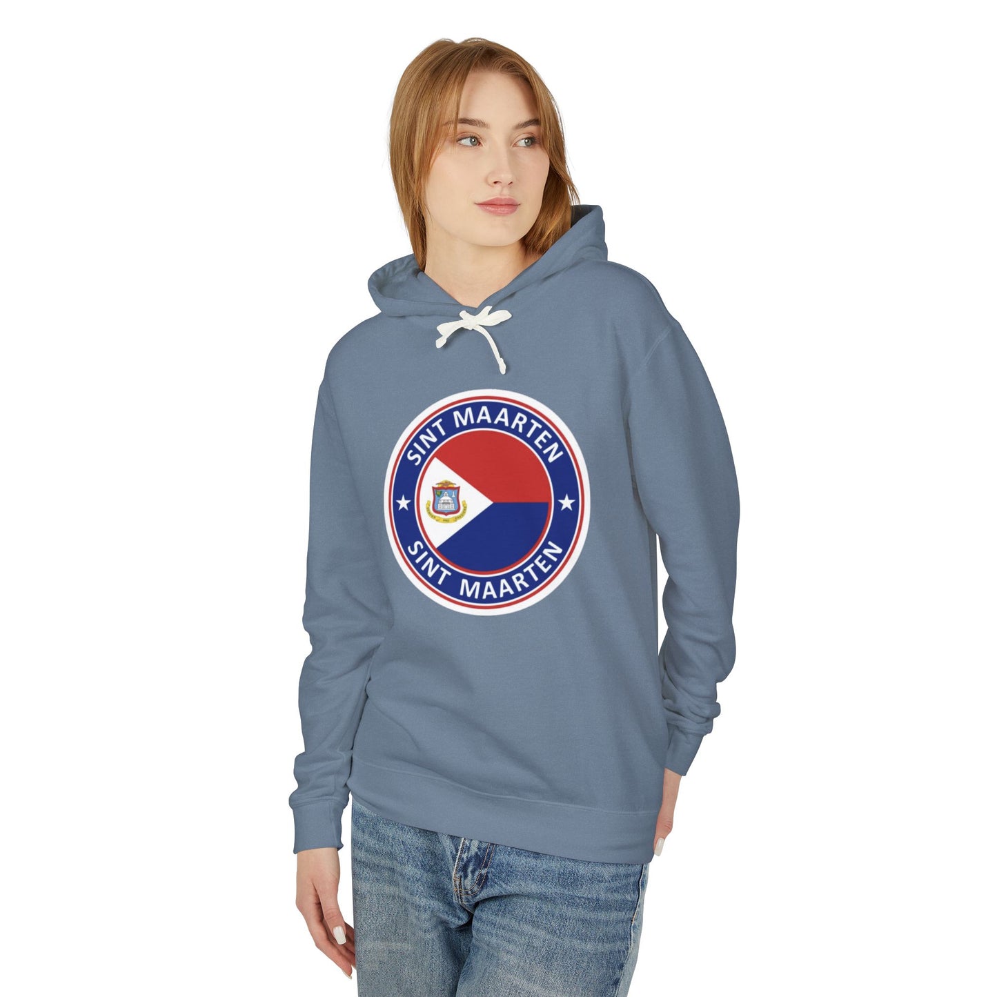 Sint Maarten Unisex Lightweight Hooded Sweatshirt
