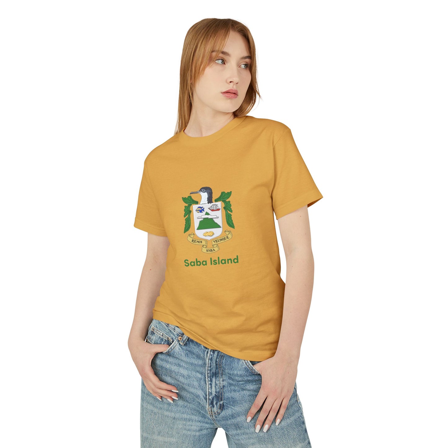 Saba Island Coat of Arm T-shirt