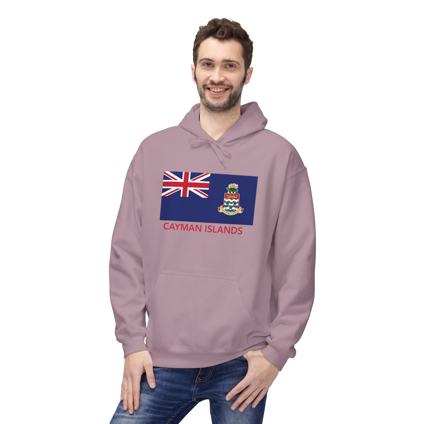 Cayman Island Flag Softstyle Fleece Hoodie