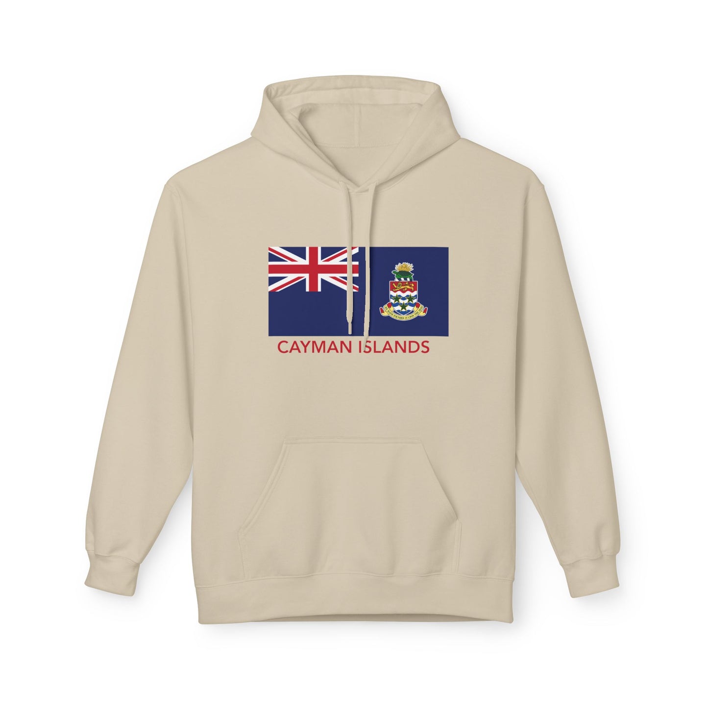 Cayman Island Flag Softstyle Fleece Hoodie