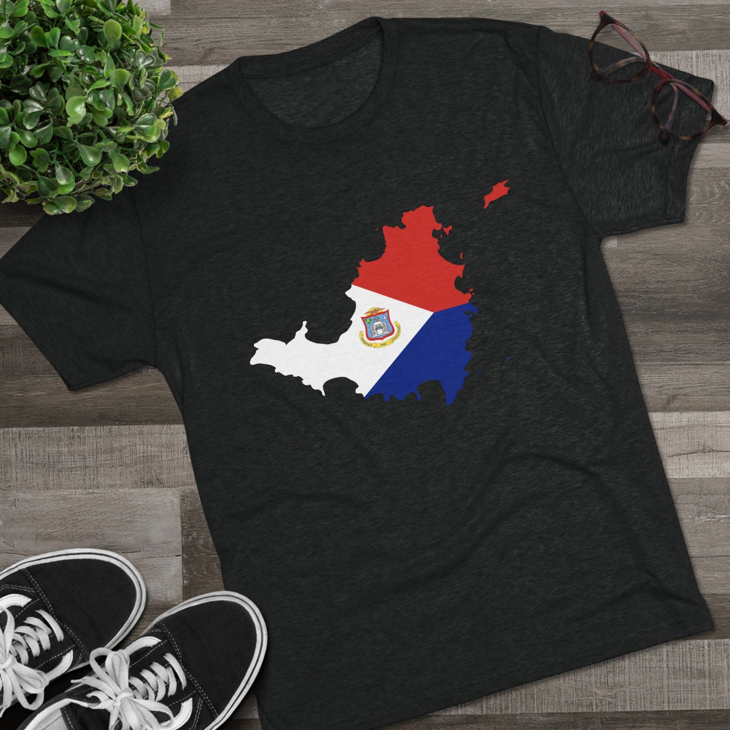 Sint Maarten Tri-Blend Crew T- shirt