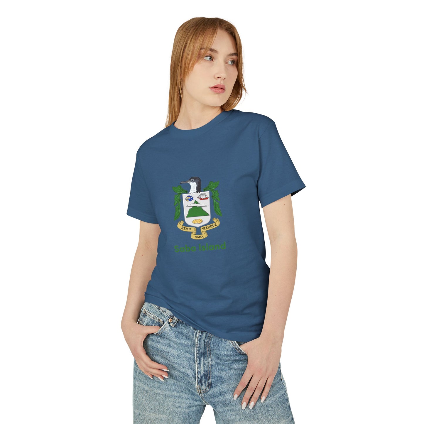 Saba Island Coat of Arm T-shirt