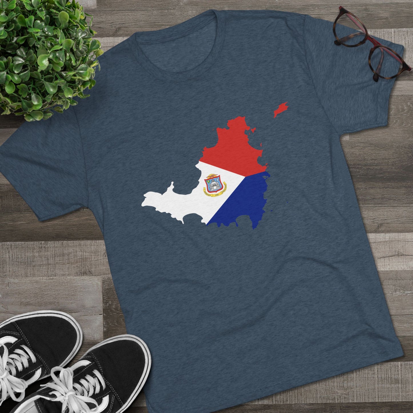 Sint Maarten Tri-Blend Crew T- shirt