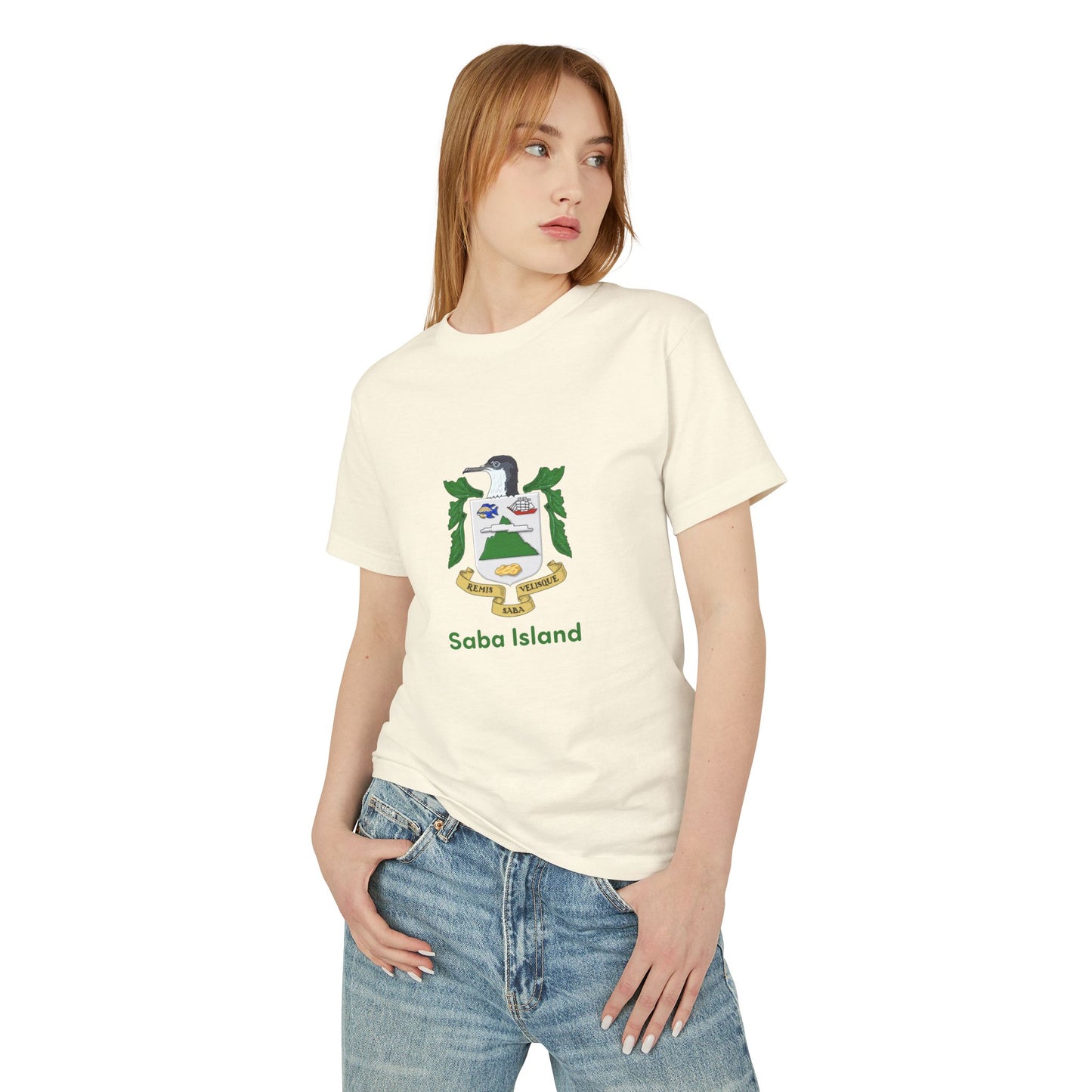 Saba Island Coat of Arm T-shirt