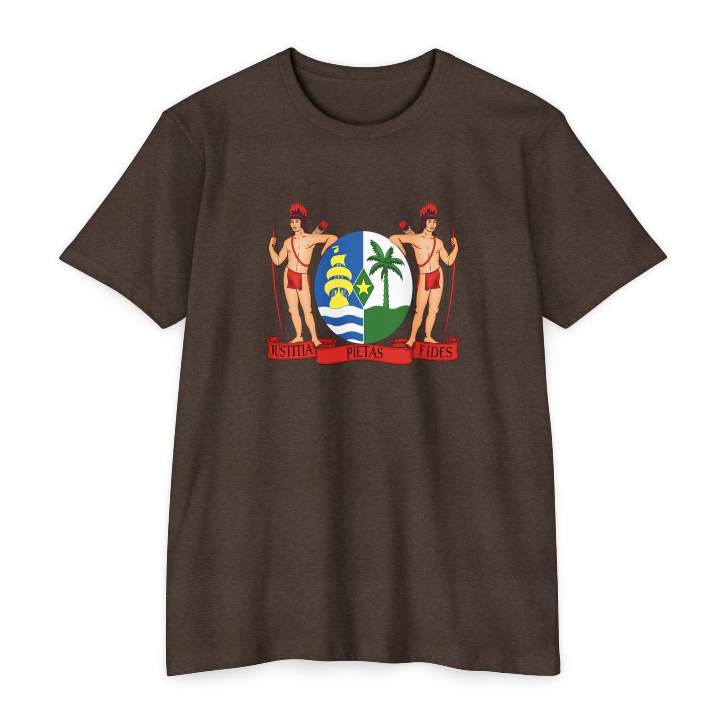Suriname Coat of Arm Unisex CVC Jersey T-shirt