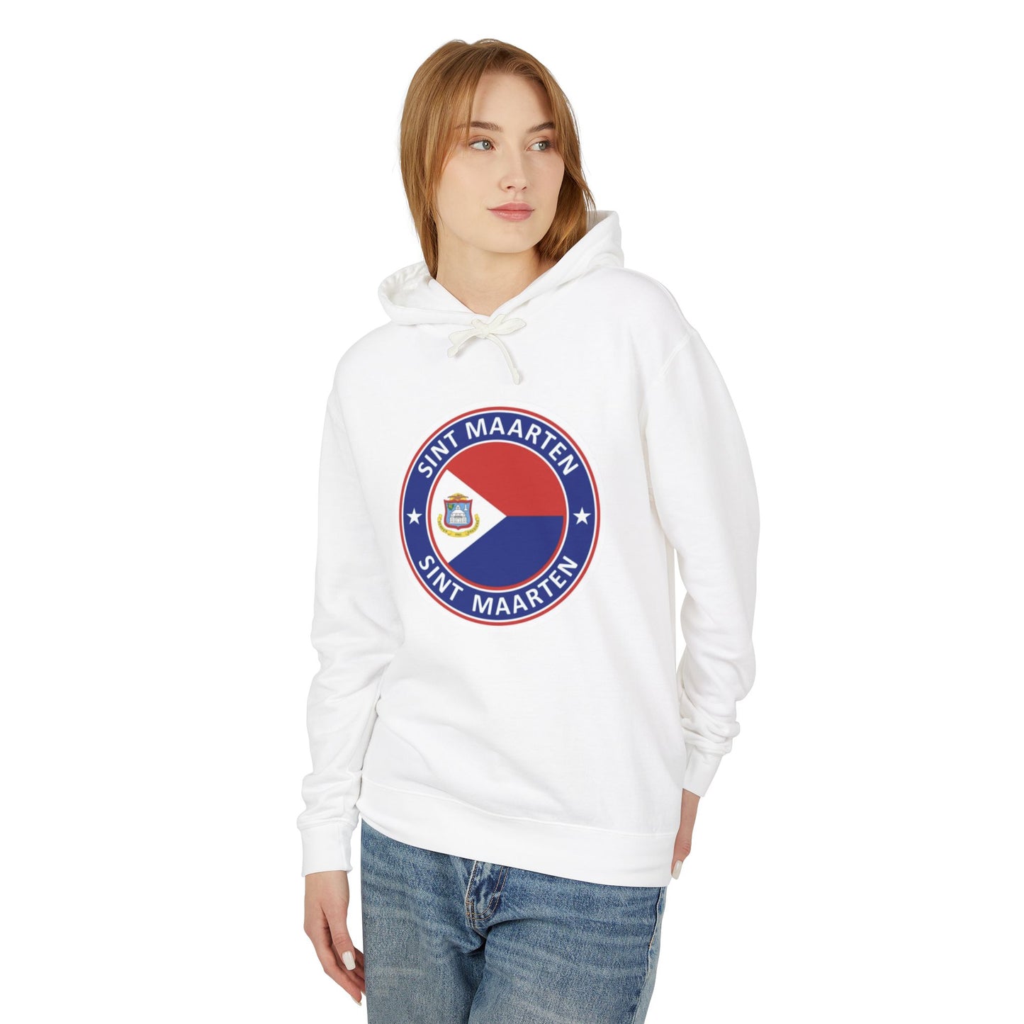 Sint Maarten Unisex Lightweight Hooded Sweatshirt