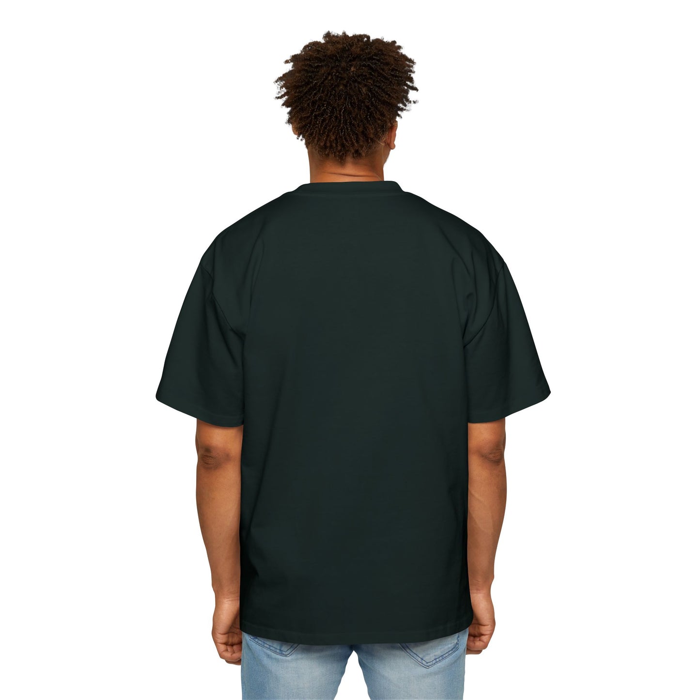 Saint Kitts and Nevis Map Men's Heavy Oversized Tee