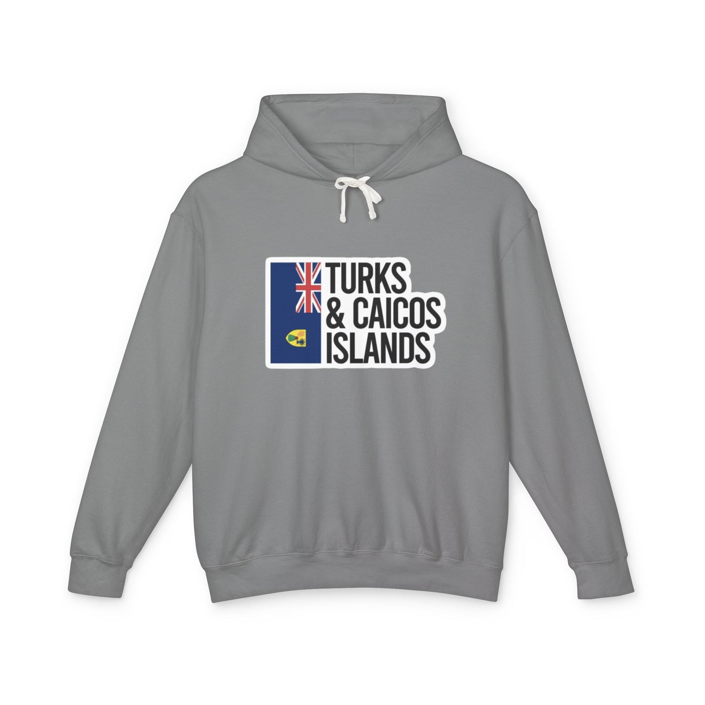 Turks and Caicos Islands Flag Hooded Sweatshirt