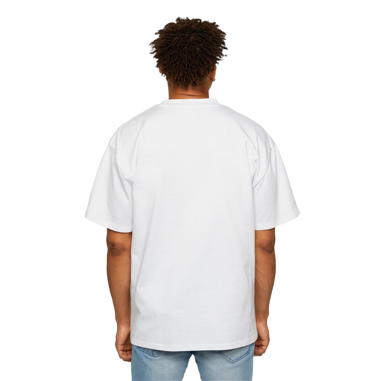 Saint Kitts and Nevis Map Men's Heavy Oversized Tee