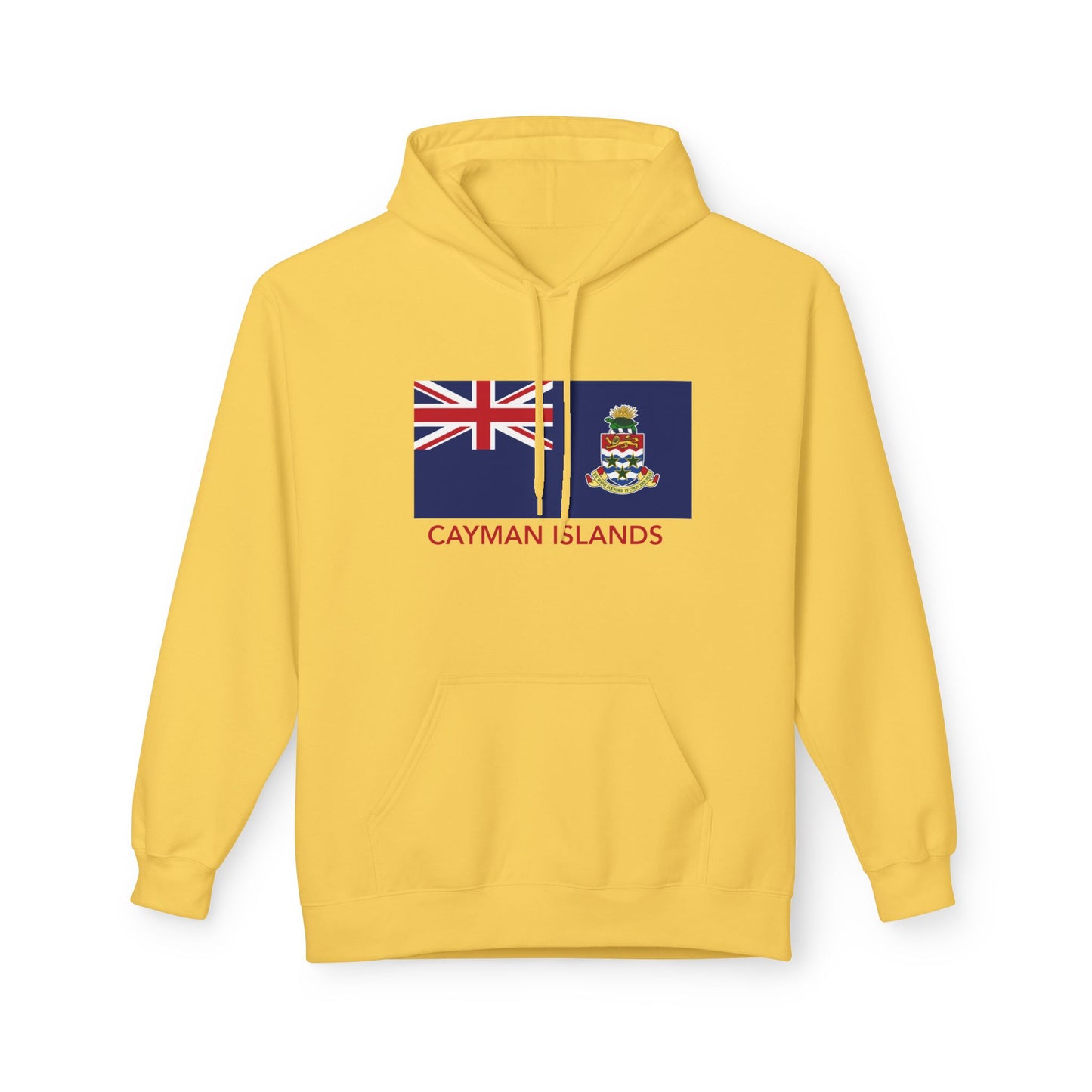 Cayman Island Flag Softstyle Fleece Hoodie
