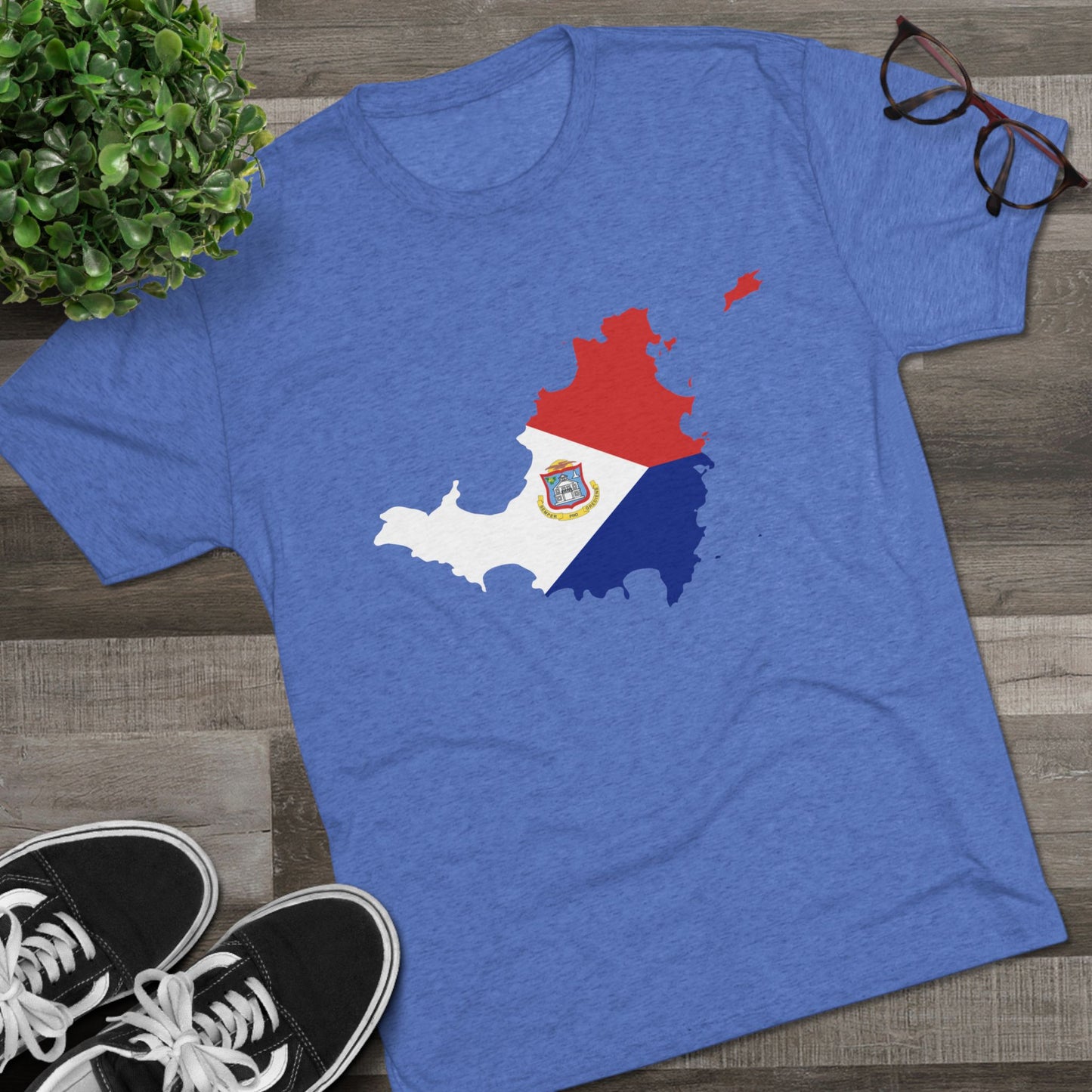 Sint Maarten Tri-Blend Crew T- shirt