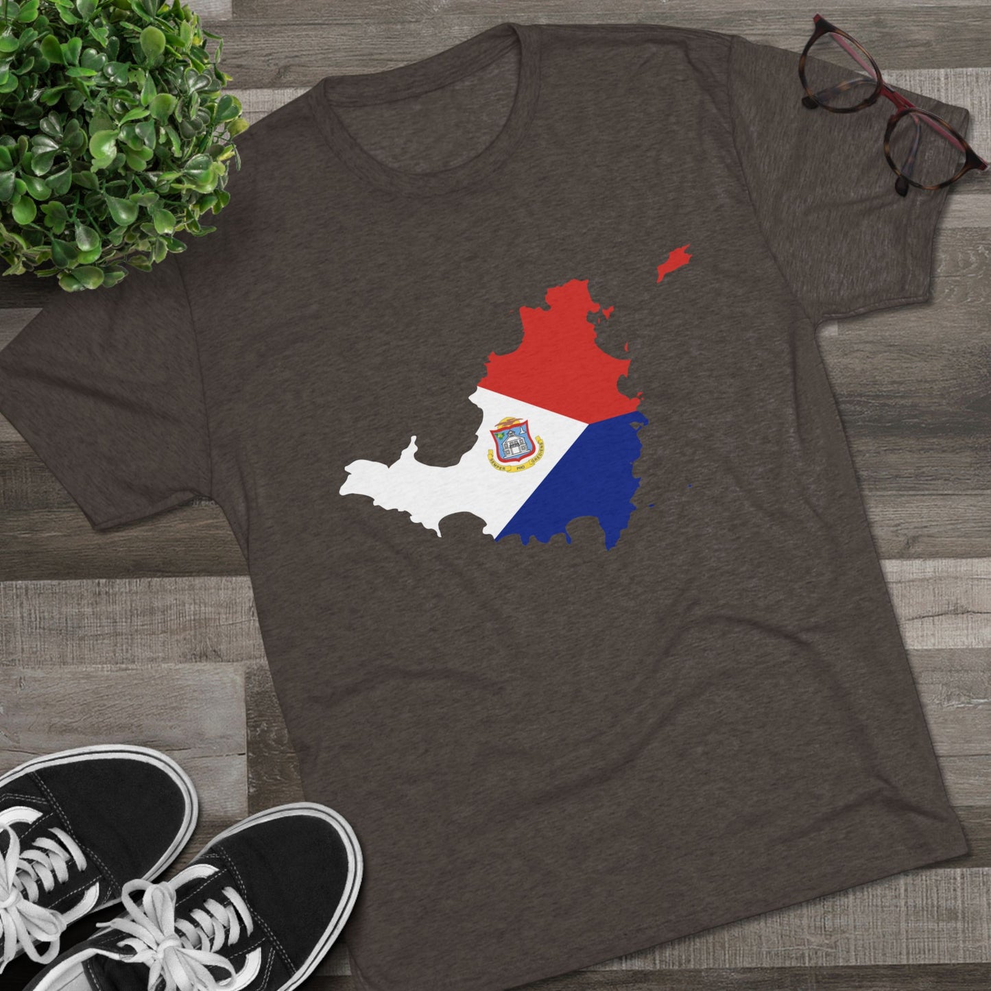 Sint Maarten Tri-Blend Crew T- shirt