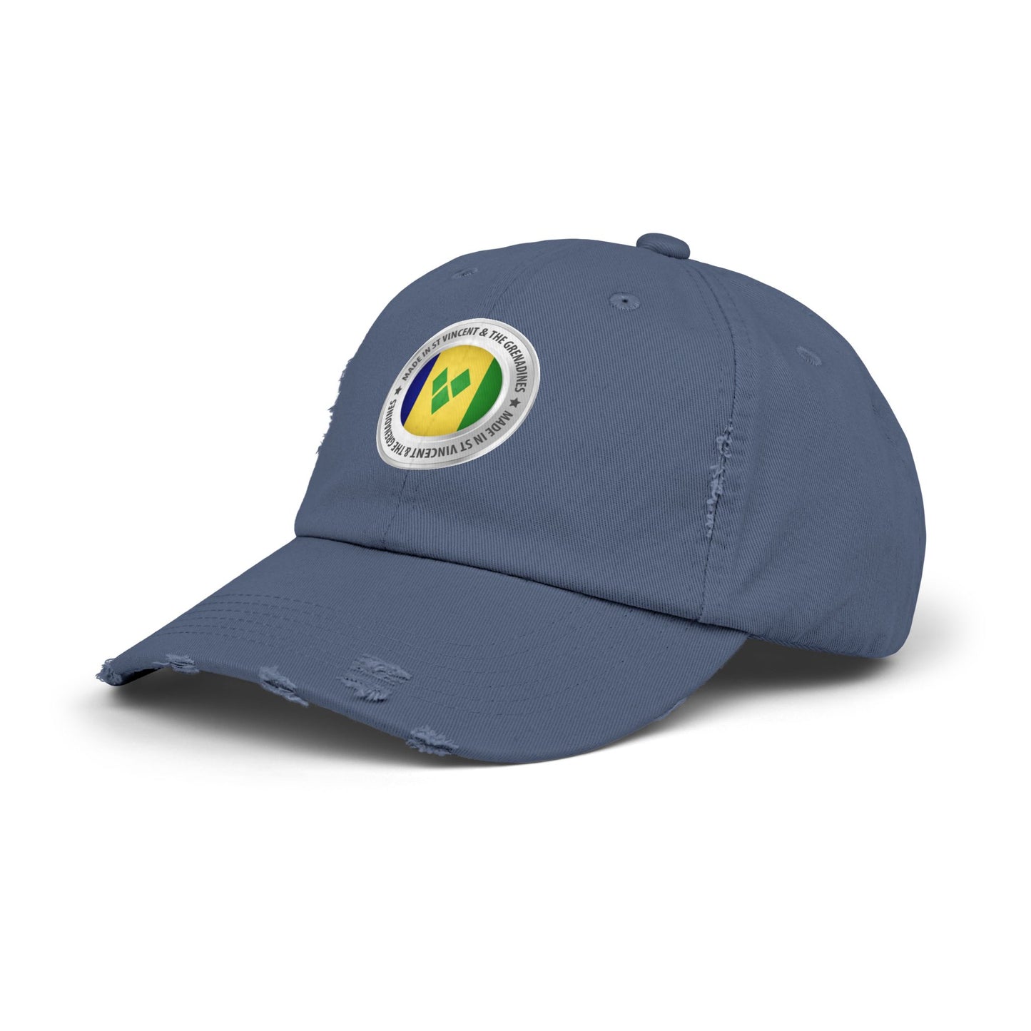 Saint Vincent and the Grenadines Unisex Distressed Cap