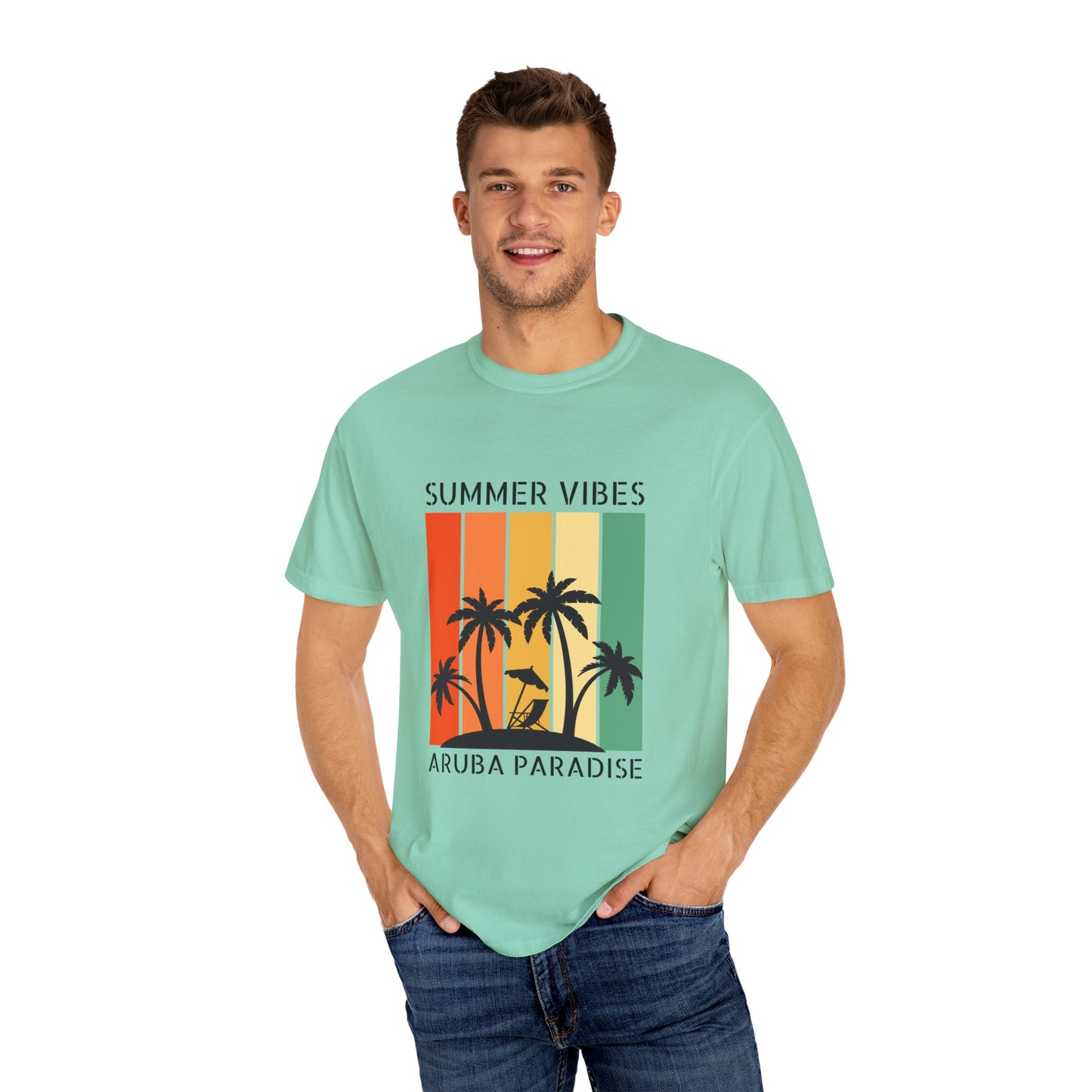 Summer Vibes Aruba Paradise Unisex T-Shirt