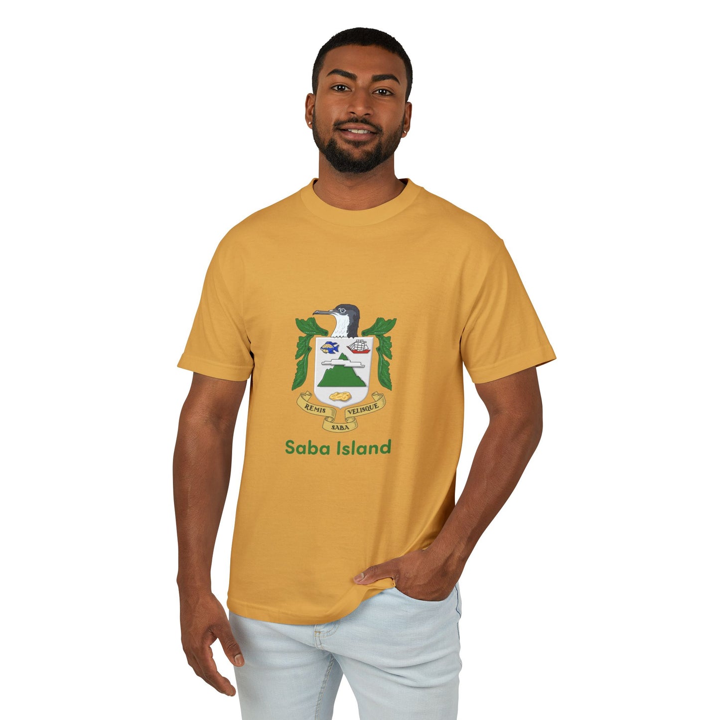 Saba Island Coat of Arm T-shirt