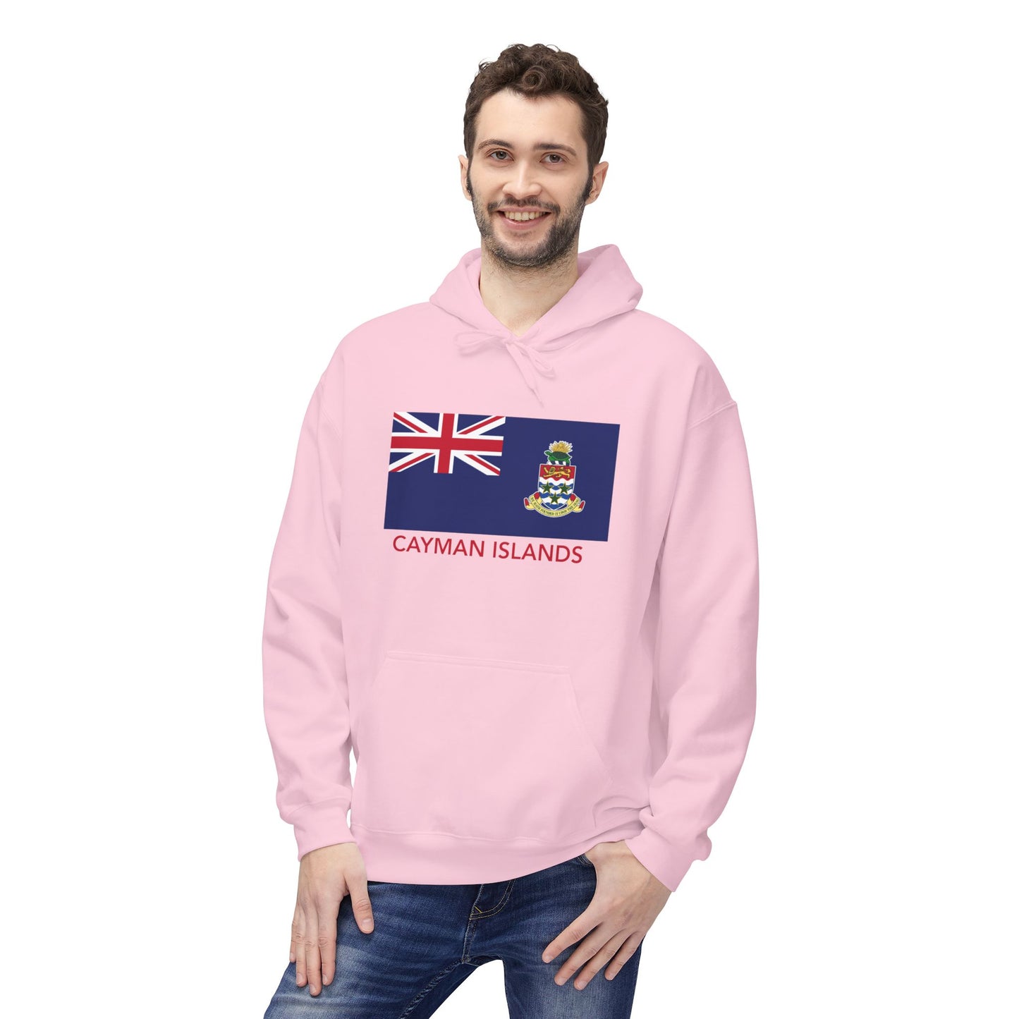 Cayman Island Flag Softstyle Fleece Hoodie