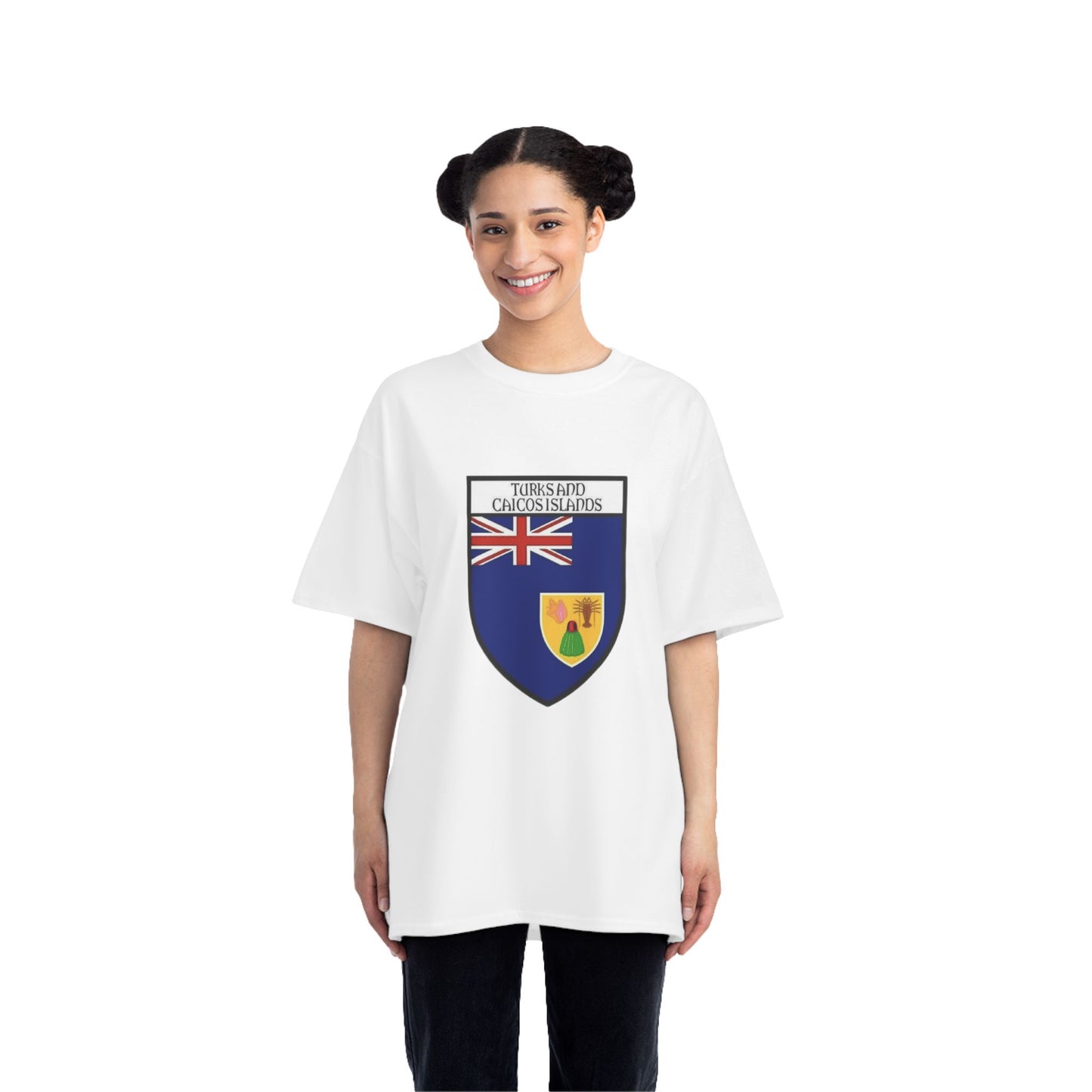 Turks and Caicos Islands flag Short-Sleeve T-Shirt