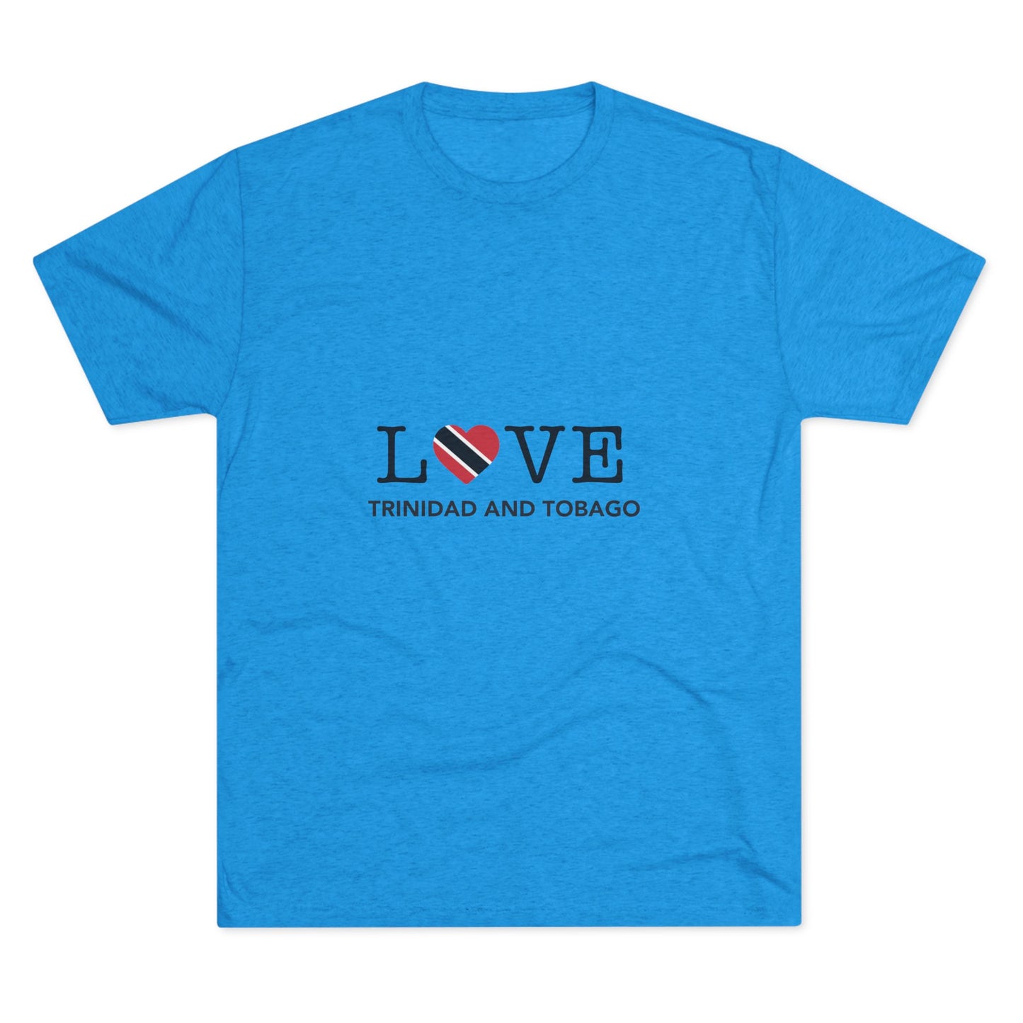 Trinidad and Tobago Heart Shaped Flag T-Shirt