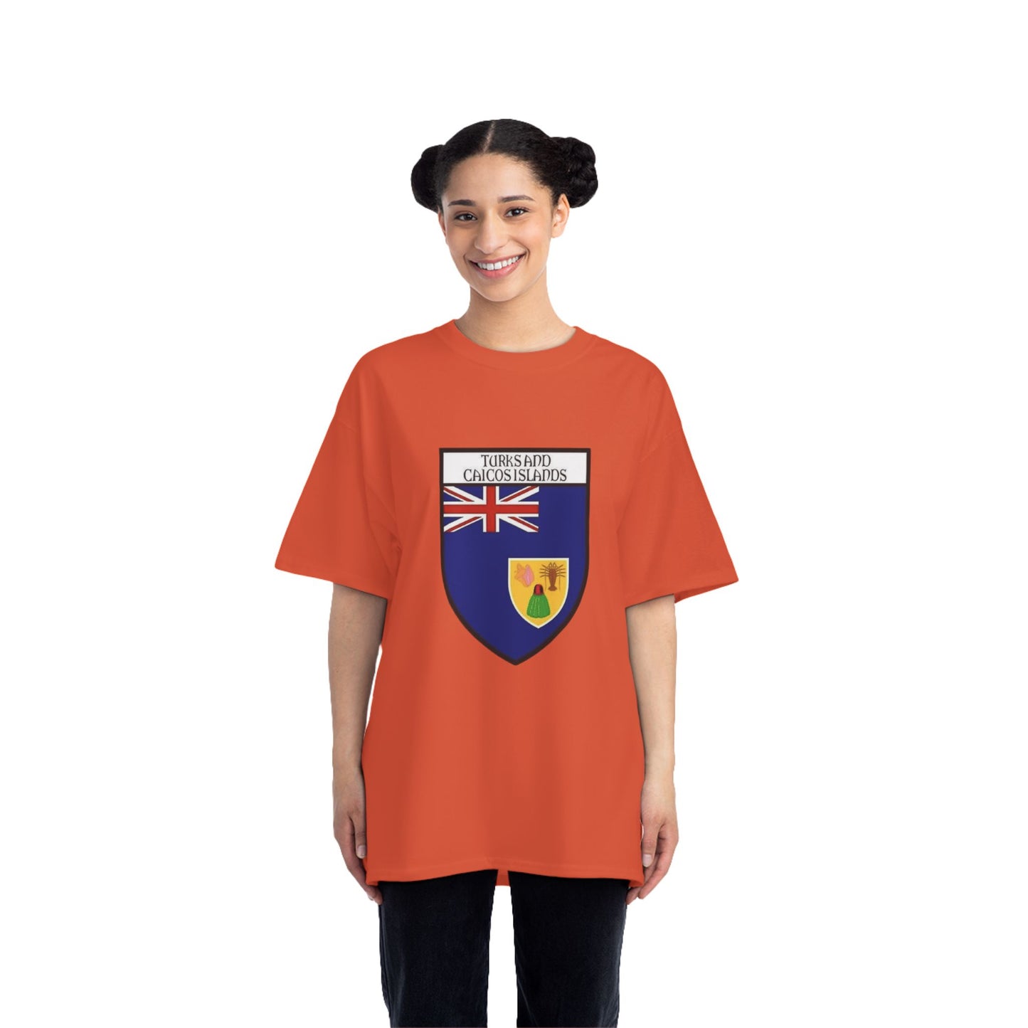 Turks and Caicos Islands flag Short-Sleeve T-Shirt