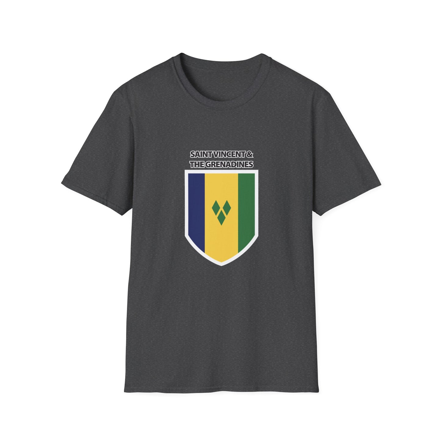 Saint Vincent and the Grenadines Flag Unisex Softstyle T-Shirt