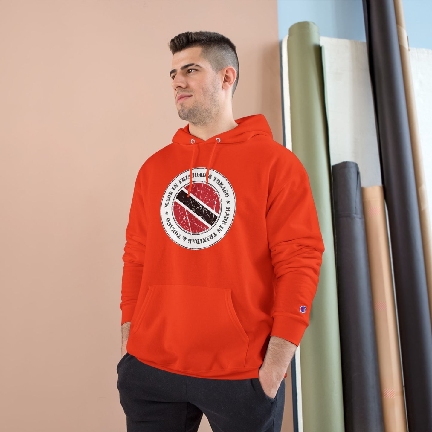 Trinidad and Tobago Flag Champion Hoodie