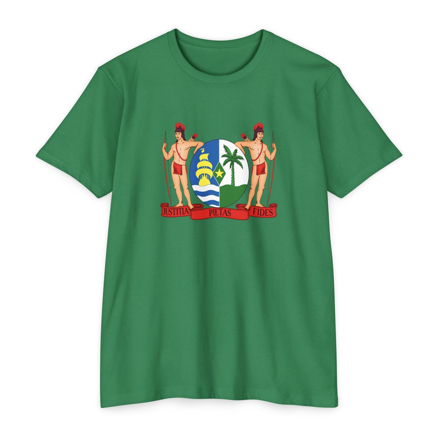 Suriname Coat of Arm Unisex CVC Jersey T-shirt